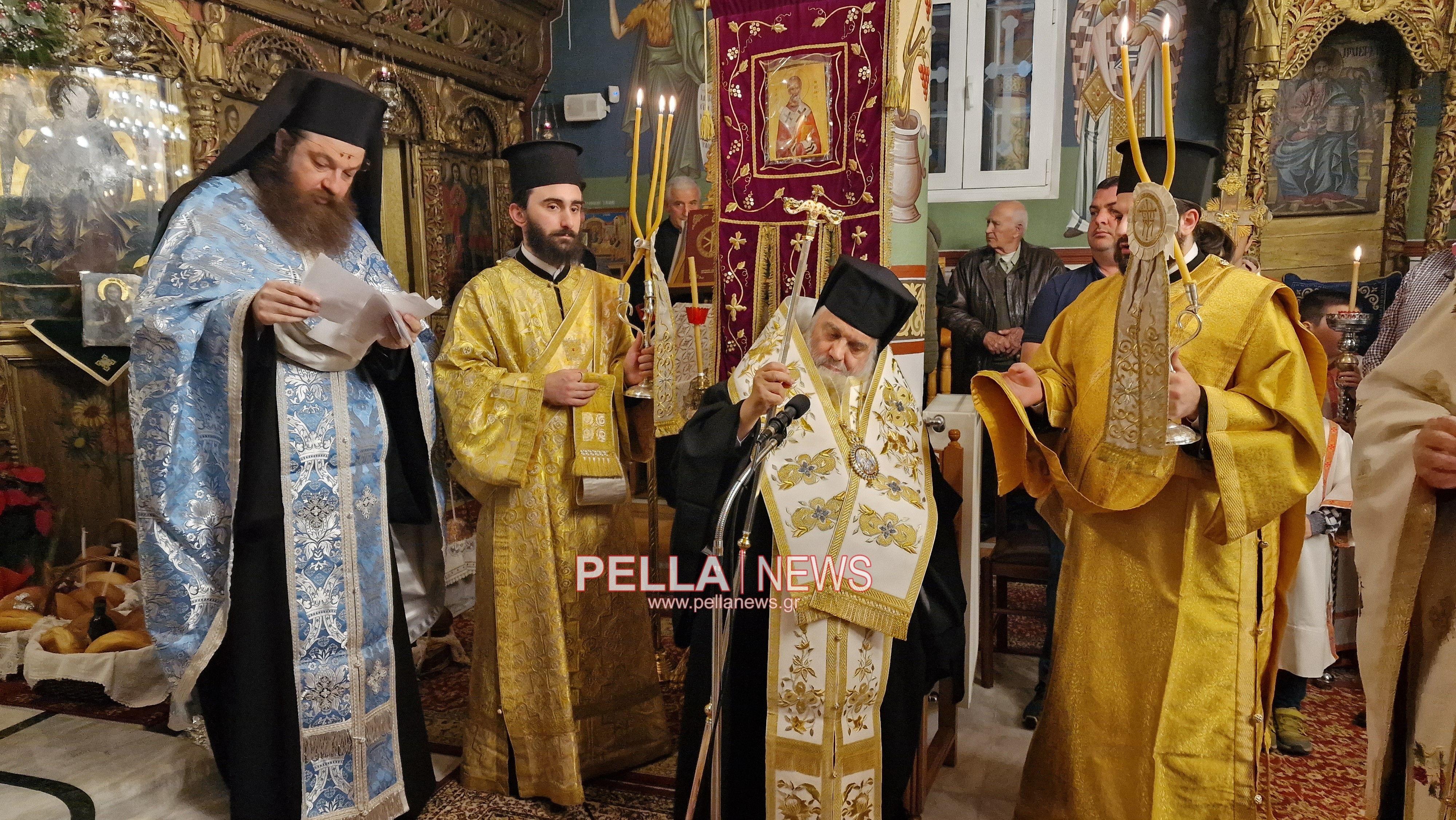 Σαρακηνοί Αλμωπίας: Λαμπρός εορτασμός για τον Άγιο Νικόλαο