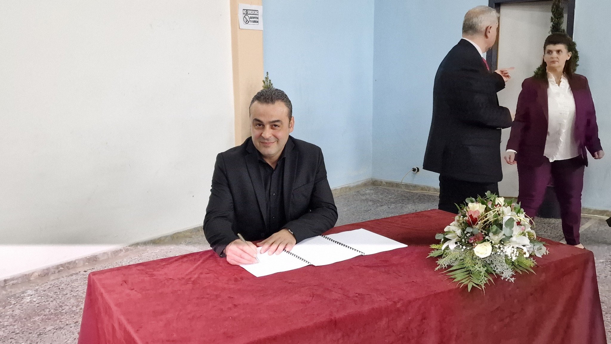 Χαμόγελα και αισιοδοξία στην ορκομωσία της Δημοτικής αρχής Αλμωπίας