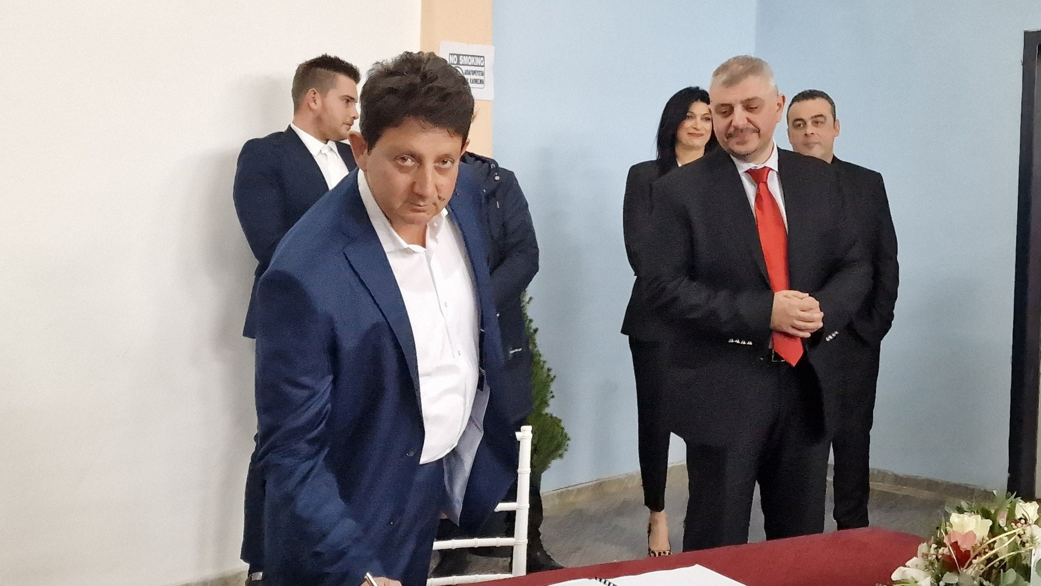 Χαμόγελα και αισιοδοξία στην ορκομωσία της Δημοτικής αρχής Αλμωπίας