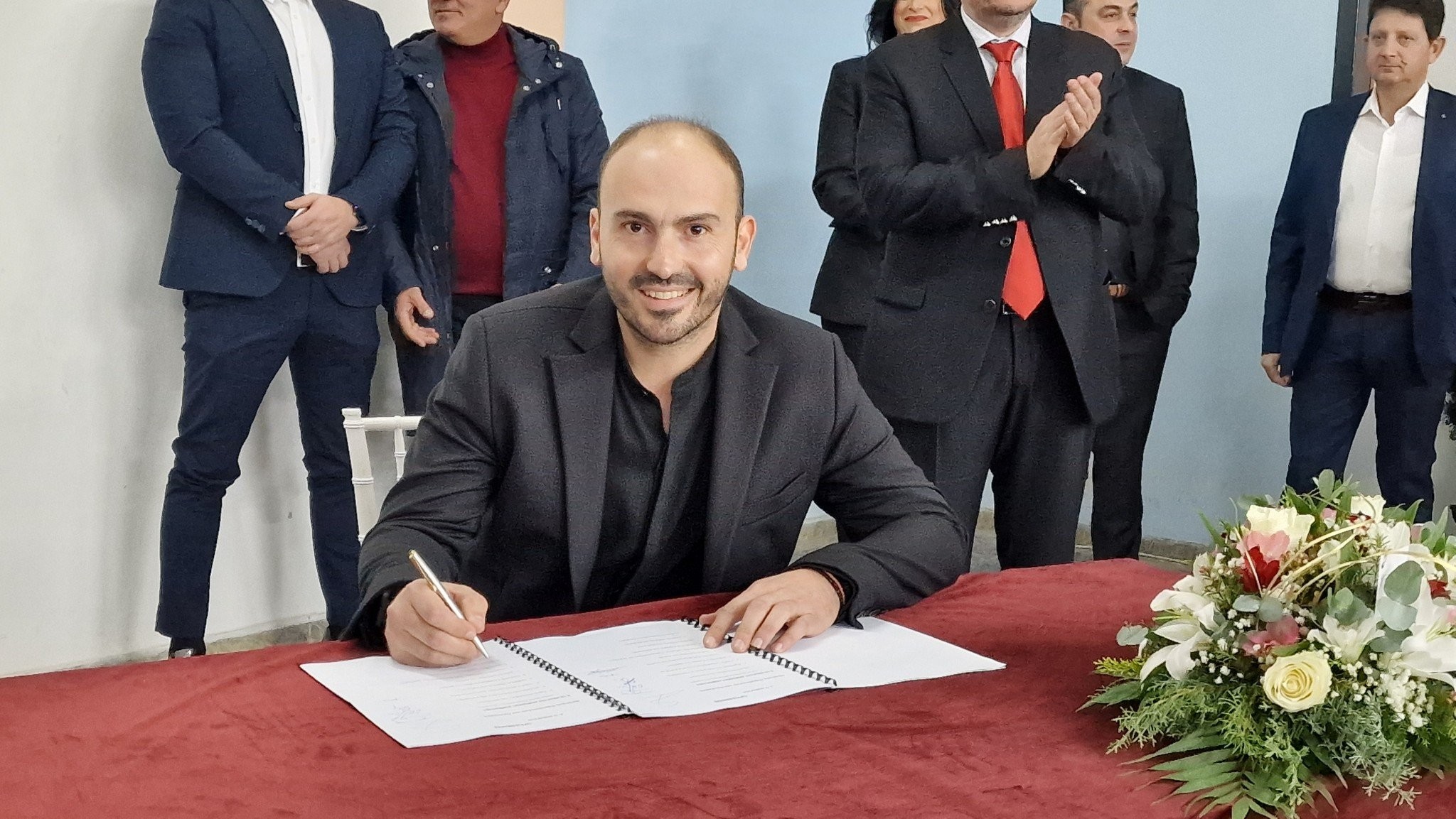 Χαμόγελα και αισιοδοξία στην ορκομωσία της Δημοτικής αρχής Αλμωπίας