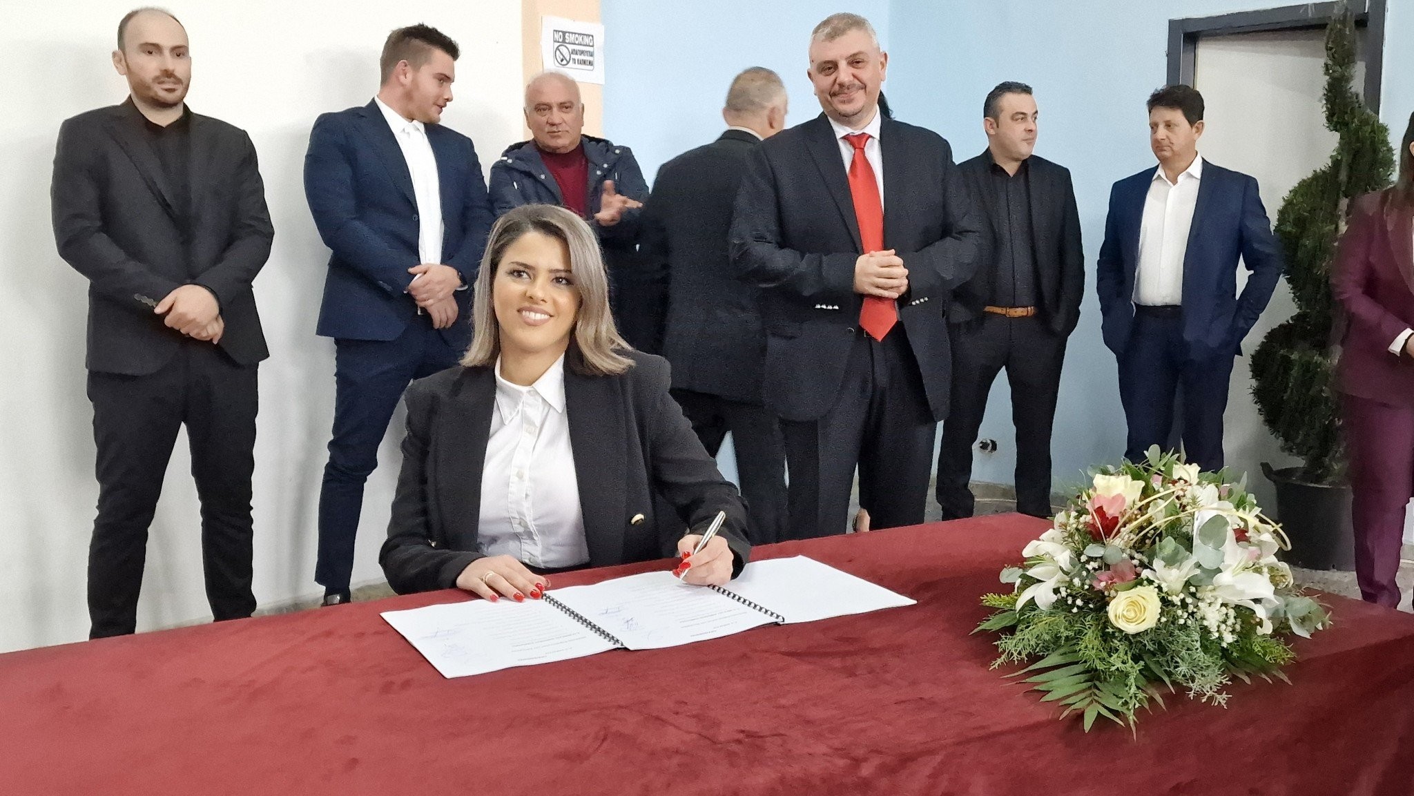 Χαμόγελα και αισιοδοξία στην ορκομωσία της Δημοτικής αρχής Αλμωπίας