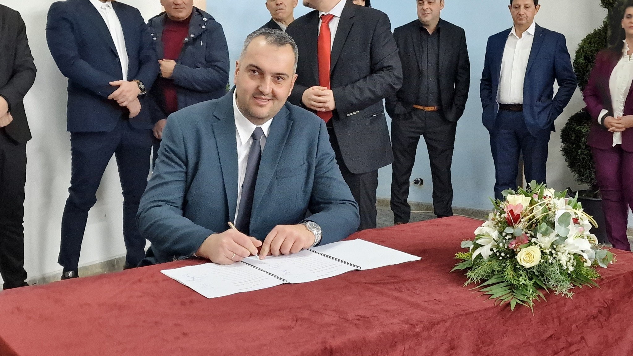 Χαμόγελα και αισιοδοξία στην ορκομωσία της Δημοτικής αρχής Αλμωπίας