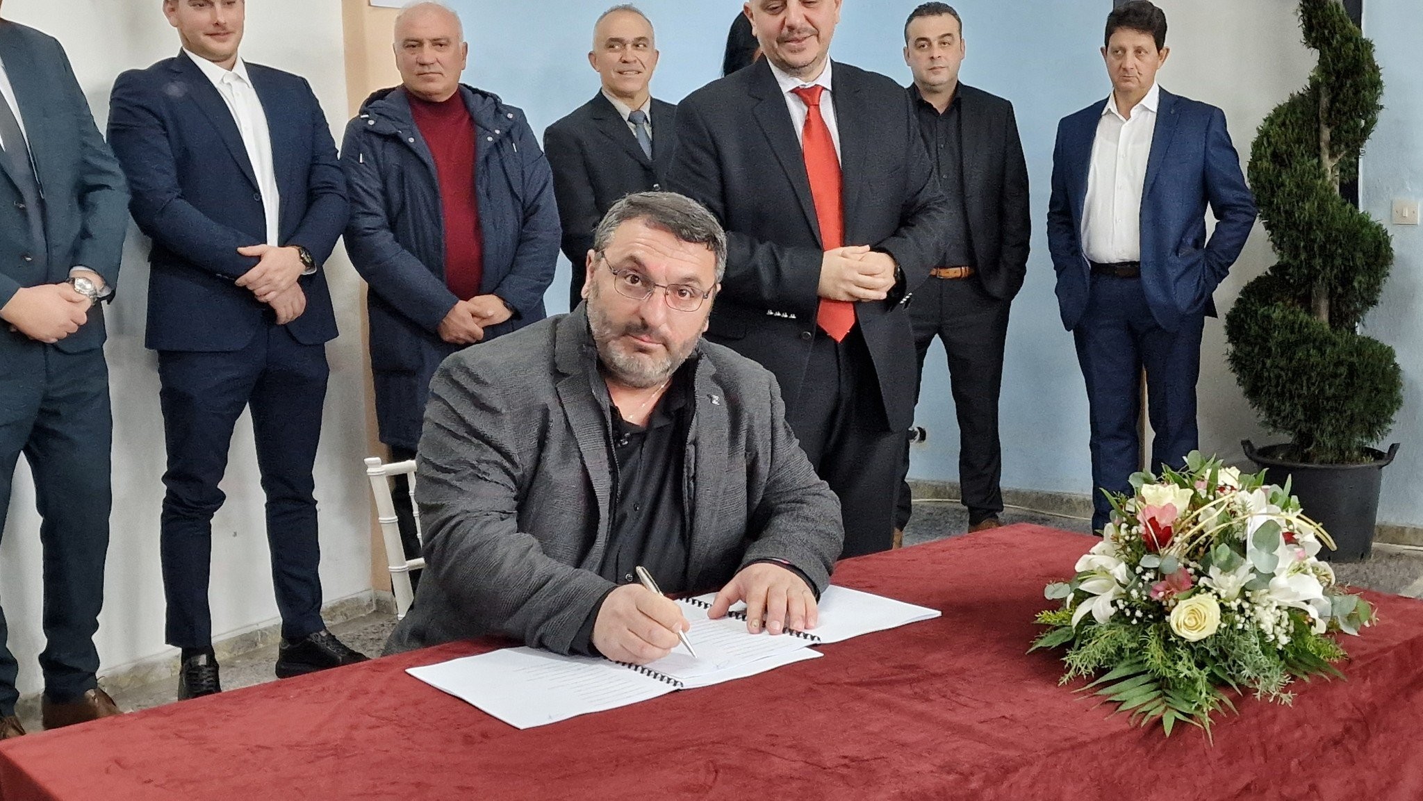 Χαμόγελα και αισιοδοξία στην ορκομωσία της Δημοτικής αρχής Αλμωπίας