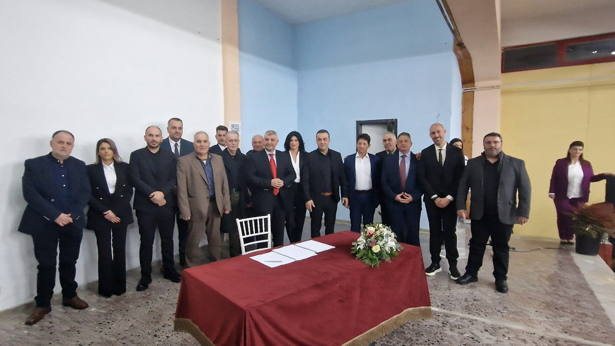 Χαμόγελα και αισιοδοξία στην ορκομωσία της Δημοτικής αρχής Αλμωπίας