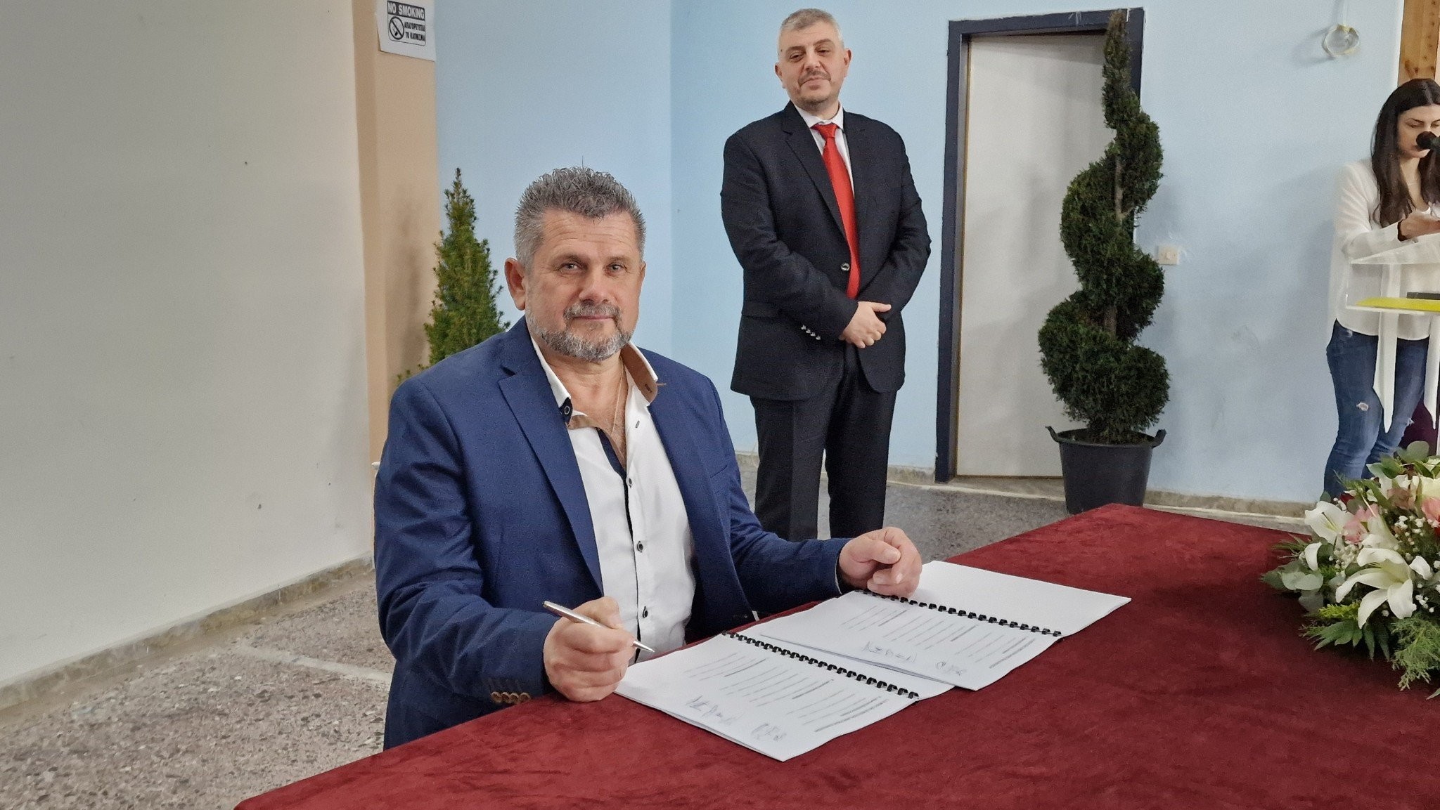 Χαμόγελα και αισιοδοξία στην ορκομωσία της Δημοτικής αρχής Αλμωπίας