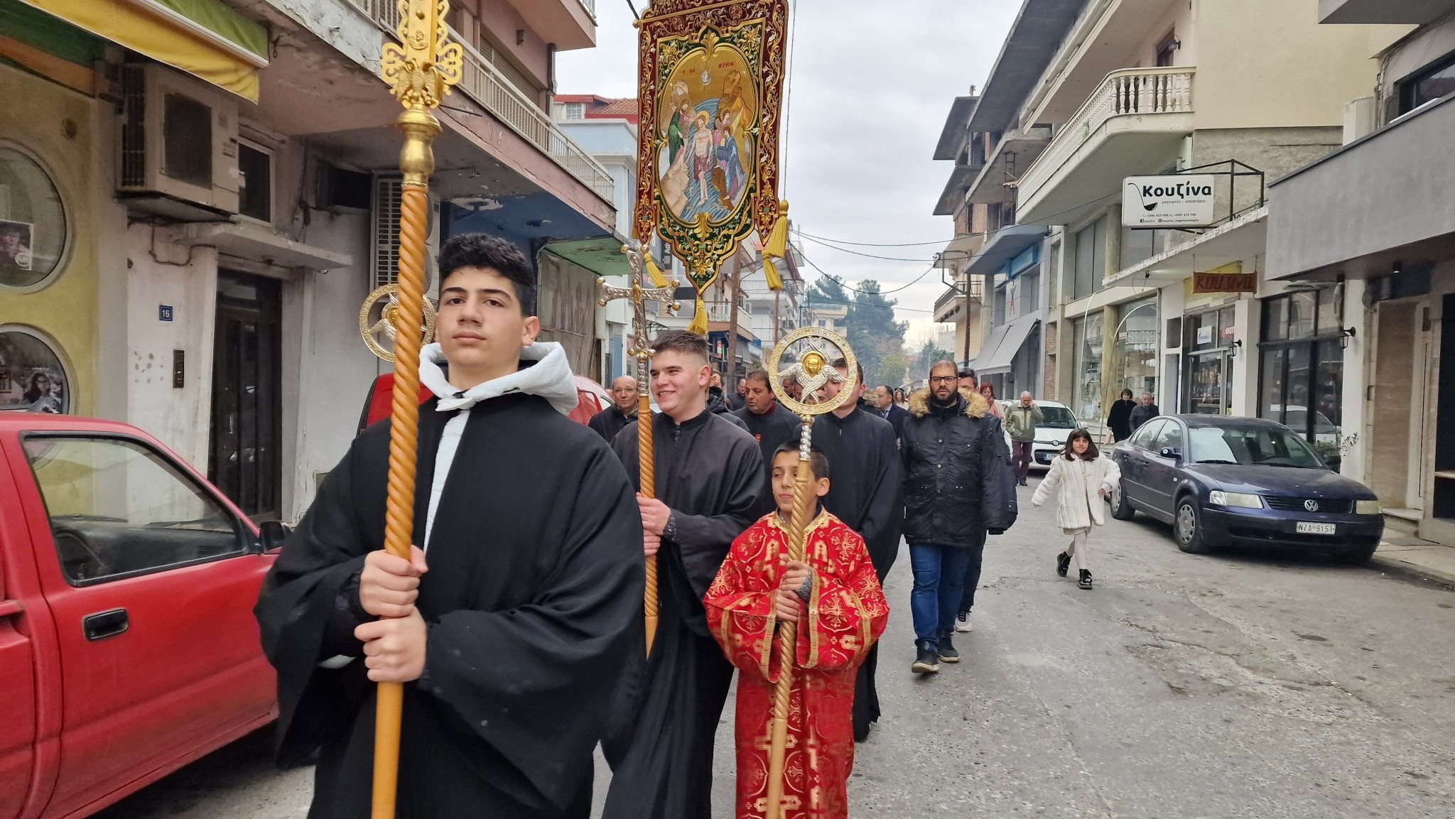 Ο Αγιασμός των Υδάτων στην Αριδαία