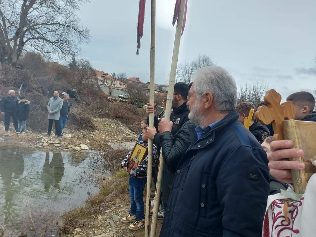 O Αγιασμός των Υδάτων στον Αρχάγγελο