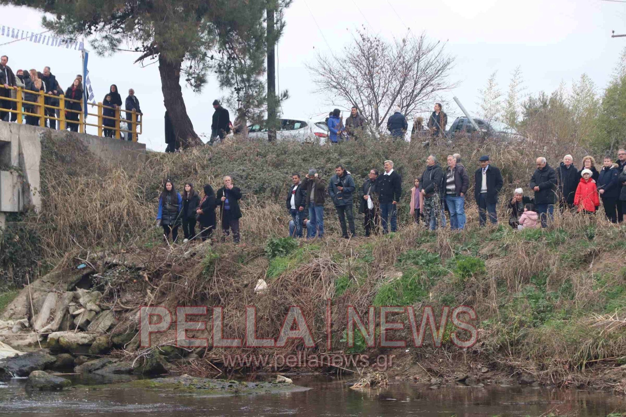 Ο αγιασμός των υδάτων στη Σκύδρα