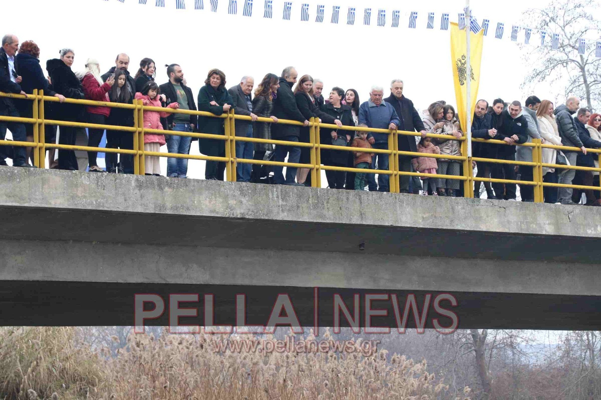 Ο αγιασμός των υδάτων στη Σκύδρα