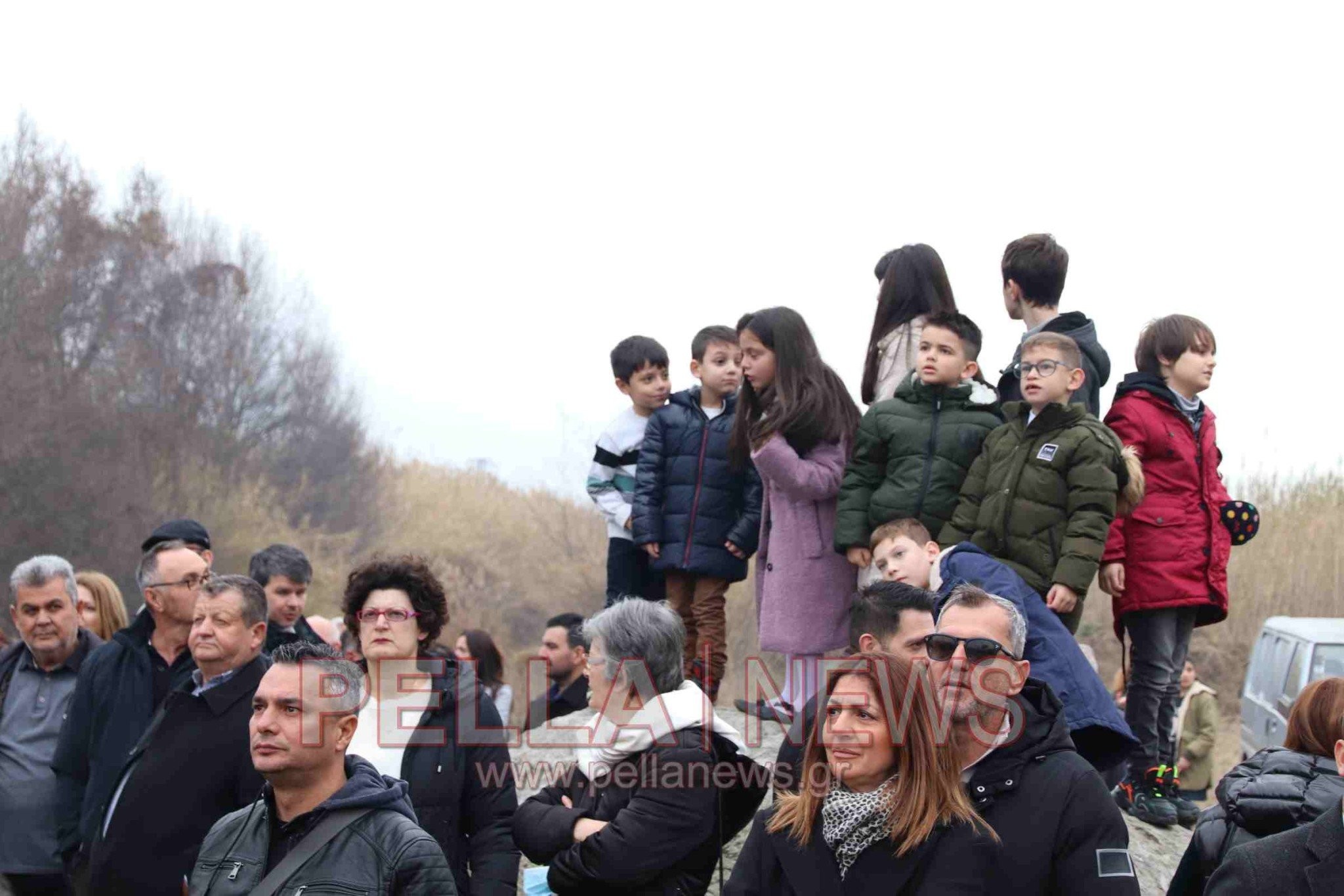 Ο αγιασμός των υδάτων στη Σκύδρα