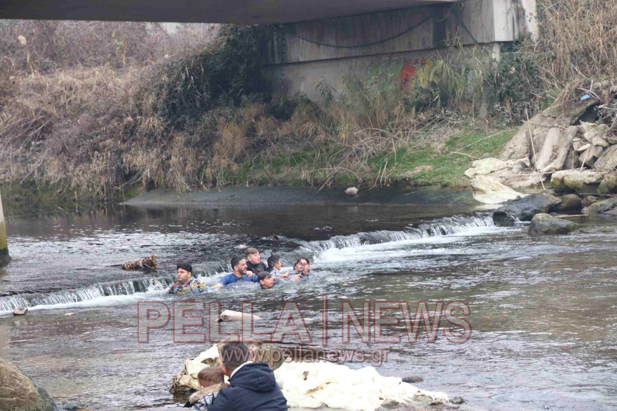 Ο αγιασμός των υδάτων στη Σκύδρα