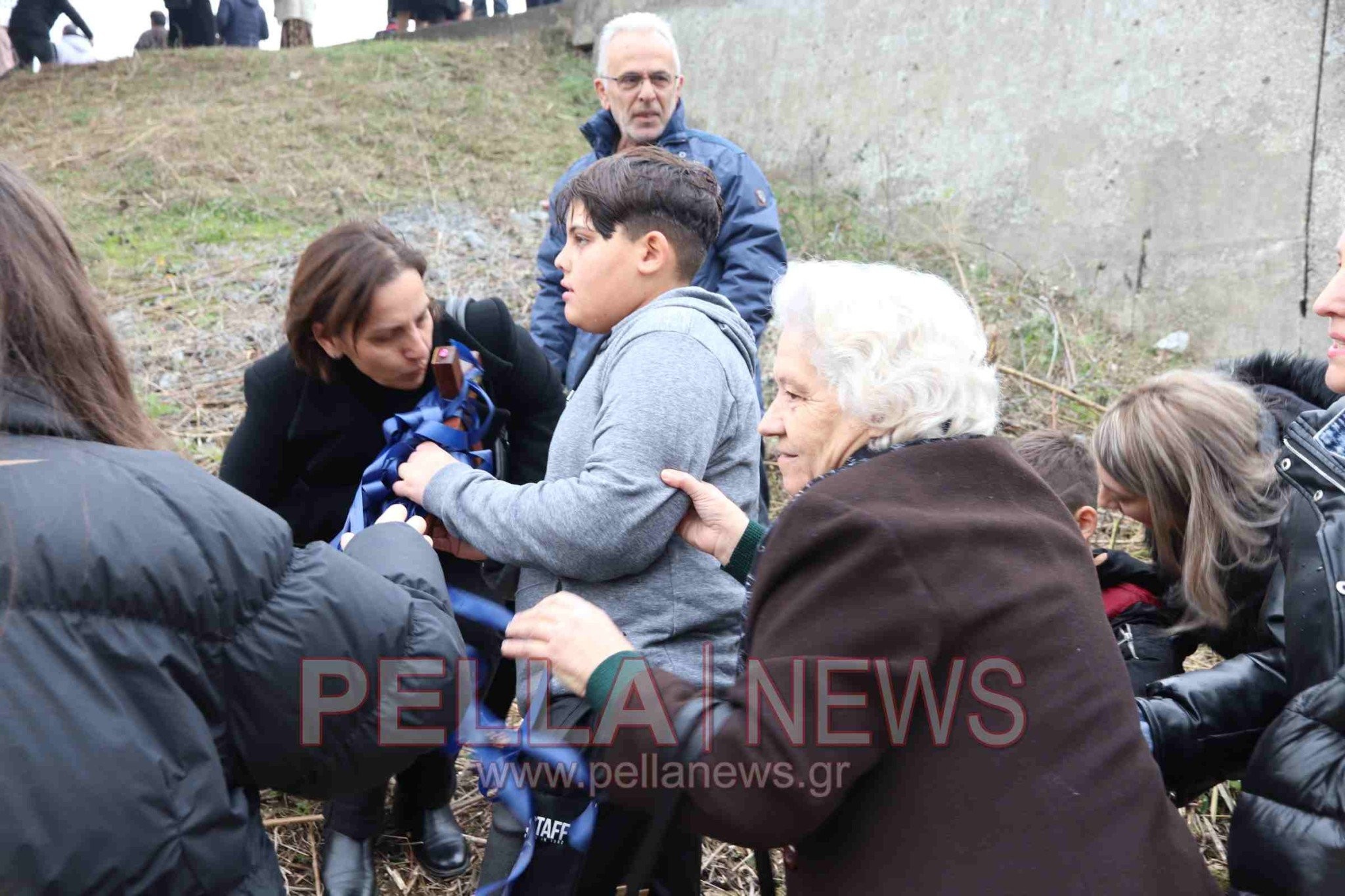 Ο αγιασμός των υδάτων στη Σκύδρα
