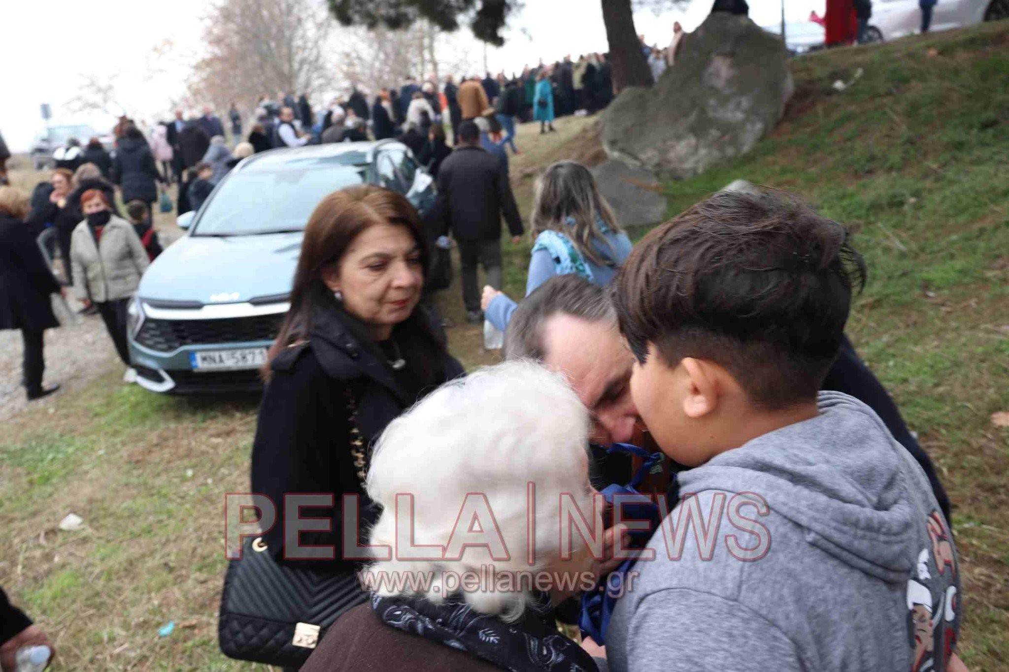 Ο αγιασμός των υδάτων στη Σκύδρα