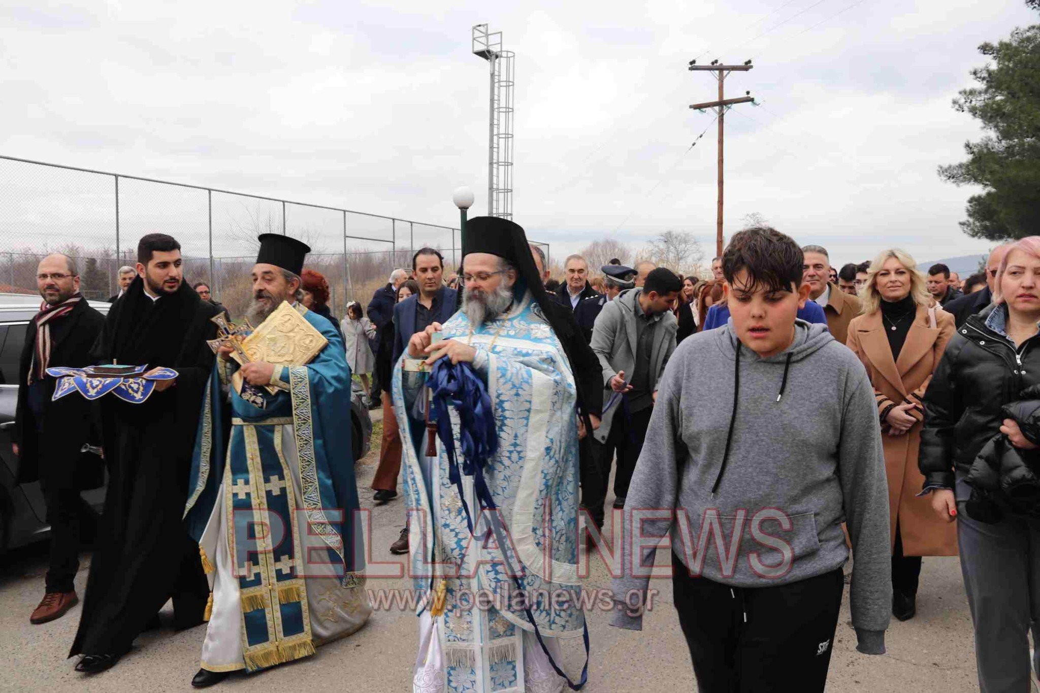 Ο αγιασμός των υδάτων στη Σκύδρα