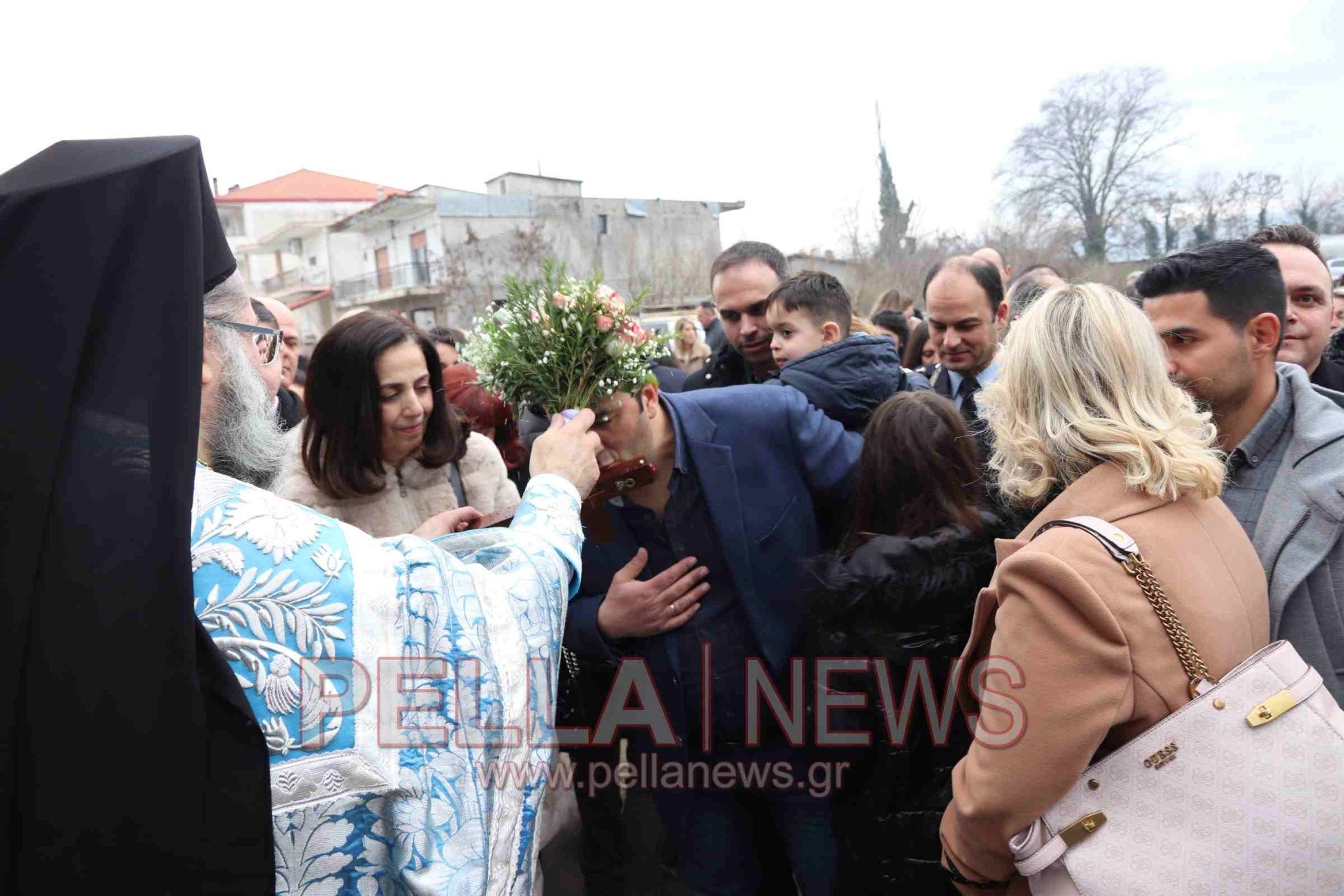 Ο αγιασμός των υδάτων στη Σκύδρα