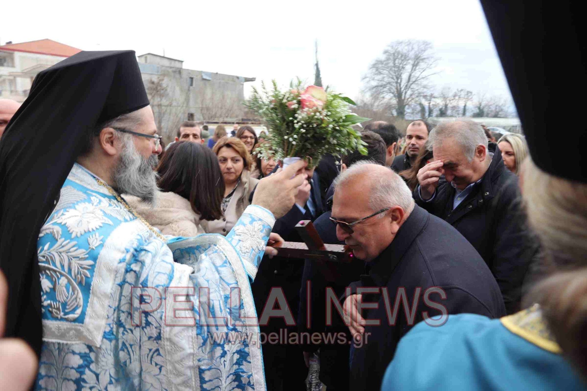 Ο αγιασμός των υδάτων στη Σκύδρα