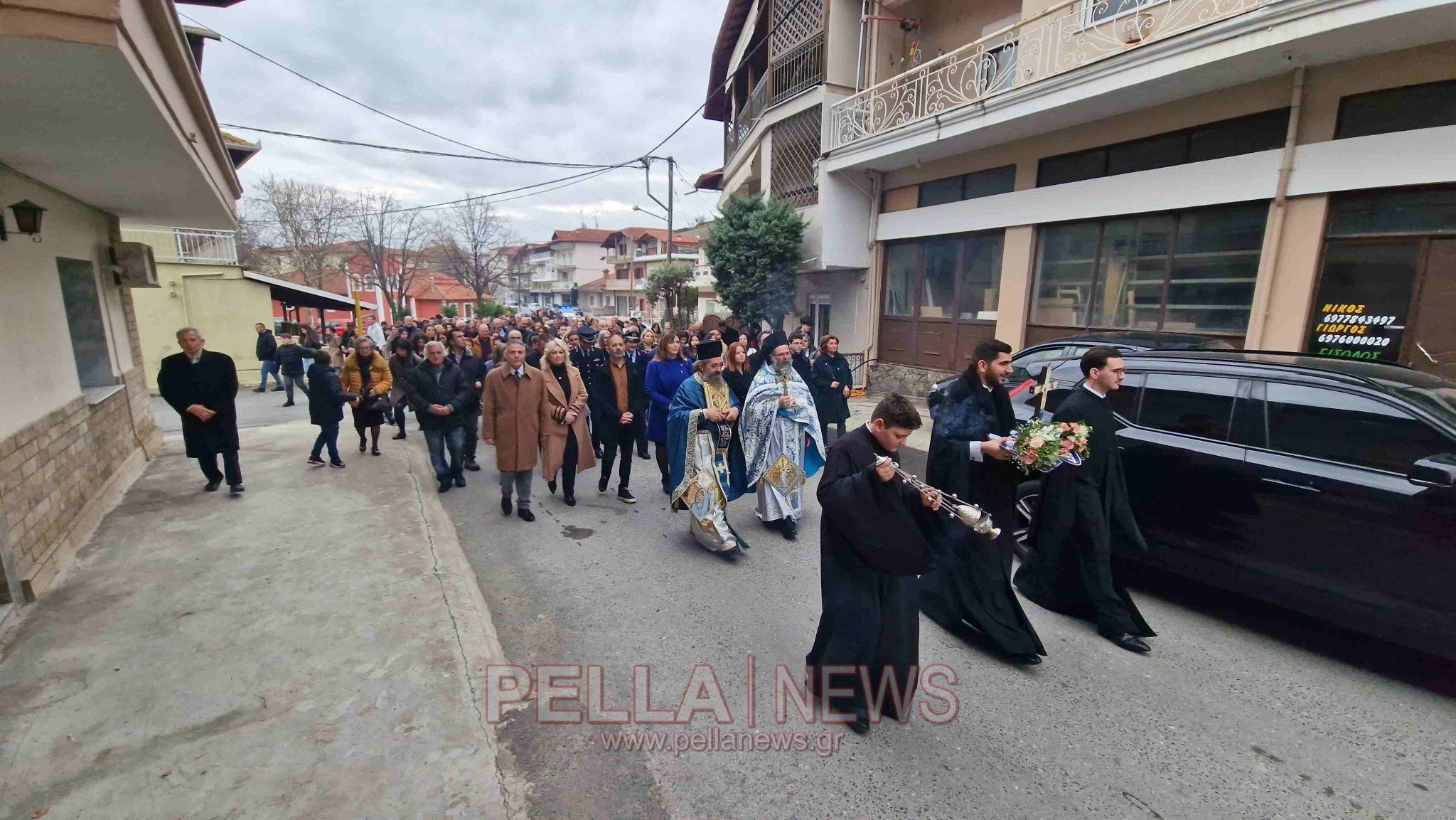 Ο αγιασμός των υδάτων στη Σκύδρα