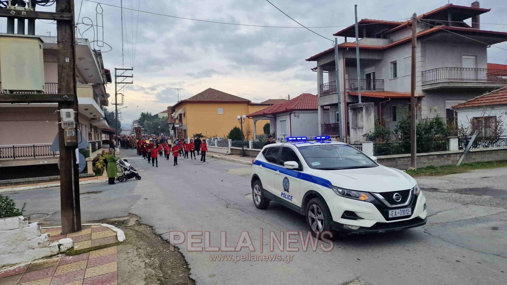 Ο αγιασμός των υδάτων στη Σκύδρα