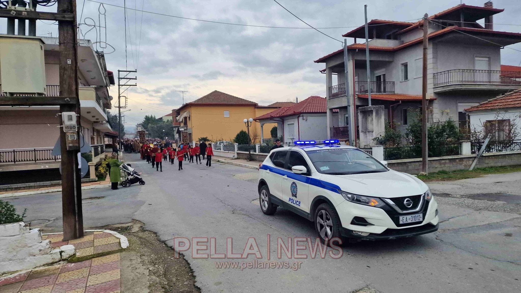 Ο αγιασμός των υδάτων στη Σκύδρα