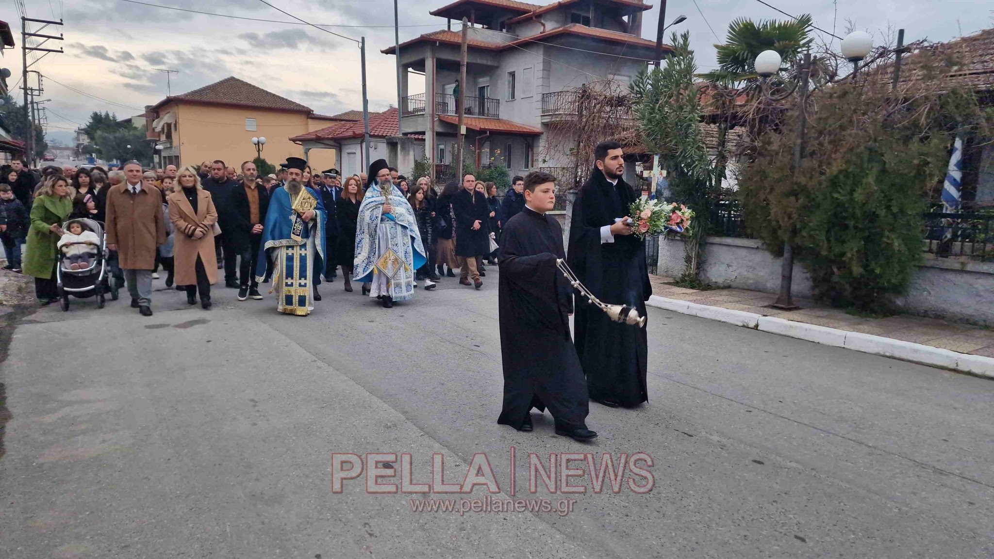 Ο αγιασμός των υδάτων στη Σκύδρα