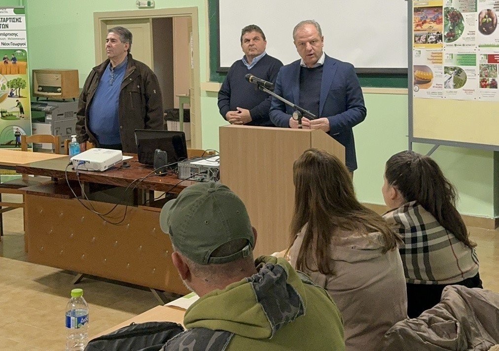 ΥφΑΑΤ, Διονύσης Σταμενίτης: «Επενδύουμε πολλά στη νέα γενιά αγροτών και κτηνοτρόφων. Είναι το μέλλον της πρωτογενούς παραγωγής»