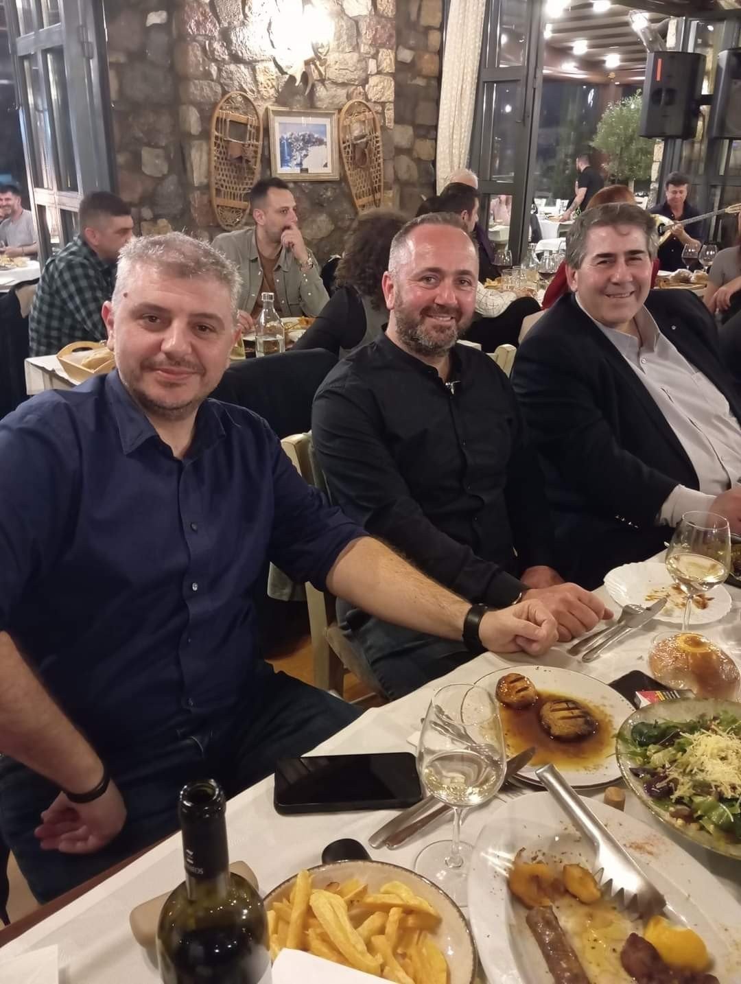 Προσφορά Ζωής: Έκοψε βασιλόπιτα σε μια υπέροχη βραδιά