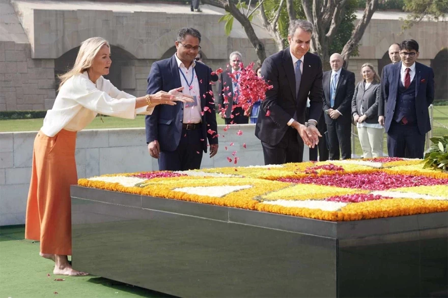 Μητσοτάκης: Η επίσημη υποδοχή στο Νέο Δελχί - «Ιδιαίτερα σημαντική η στρατηγική συνεργασία Ελλάδας-Ινδίας»