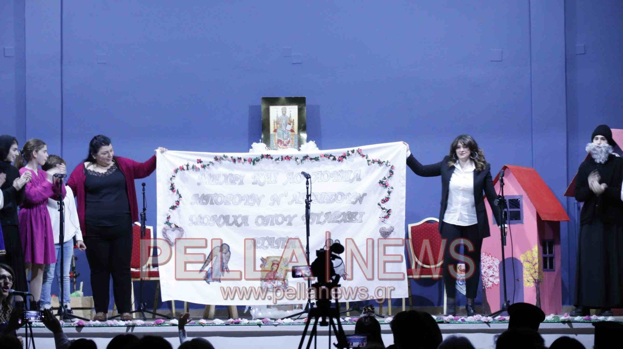 Η Θεατρική Παράσταση 'Σκάλα για την Ουρανούπολη' απο τις Κατηχητικές Συνάξεις του Αγίου Στεφάνου Σκύδρας (βίντεο / φωτογραφίες)