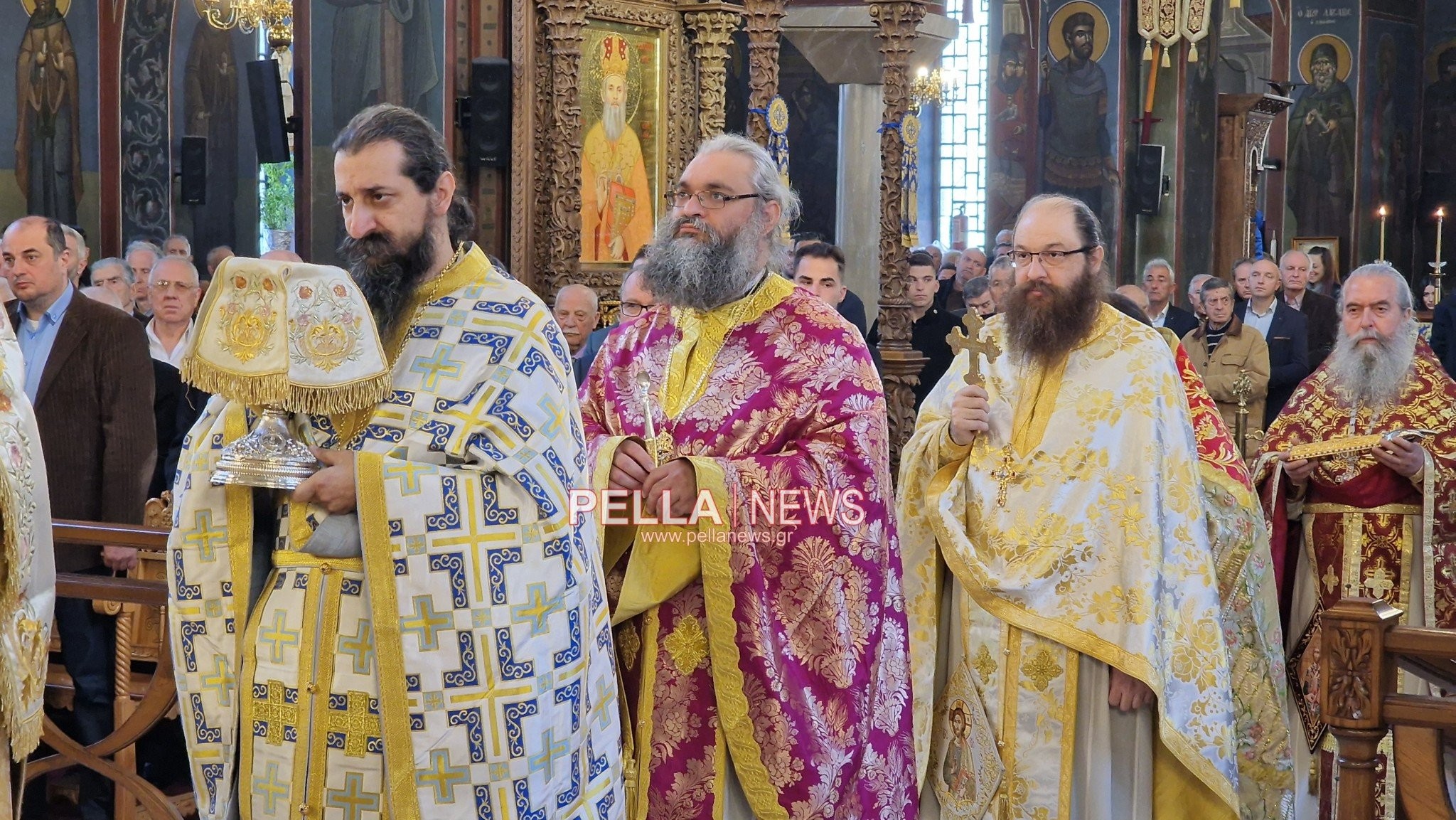 Με λαμπρότητα η Κυριακή της Ορθοδοξίας στην ΙΜ Εδέσσης Πέλλης και Αλμωπίας