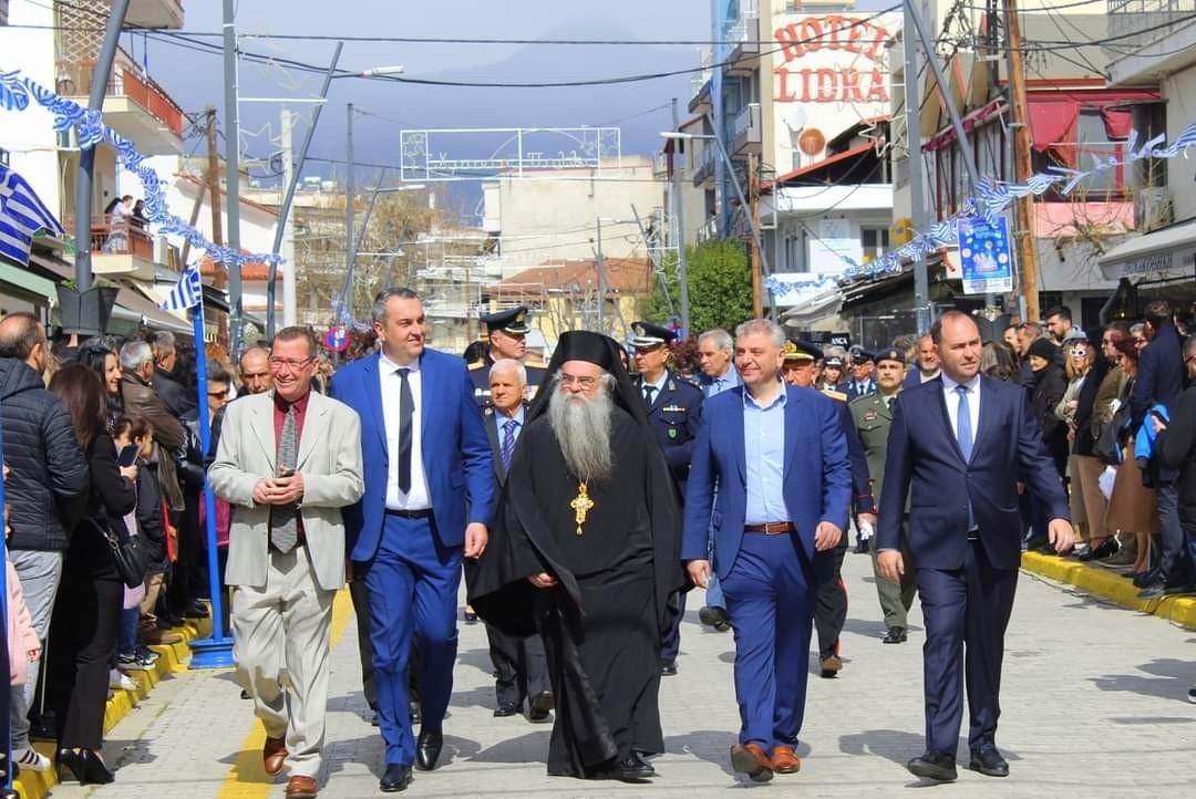 Ο εορτασμός της 25ης Μαρτίου στην Αριδαία