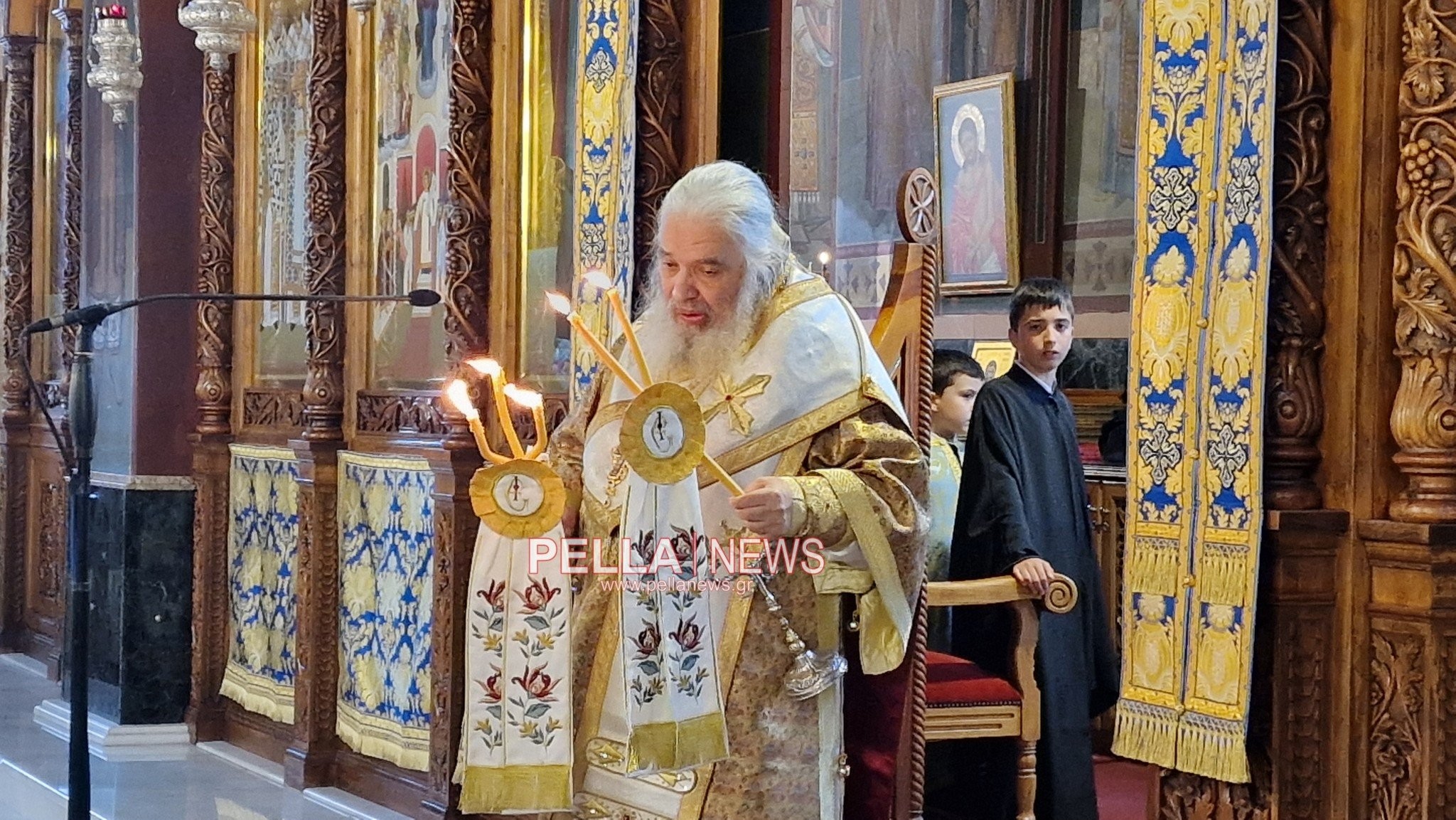 Με λαμπρότητα η Κυριακή της Ορθοδοξίας στην ΙΜ Εδέσσης Πέλλης και Αλμωπίας