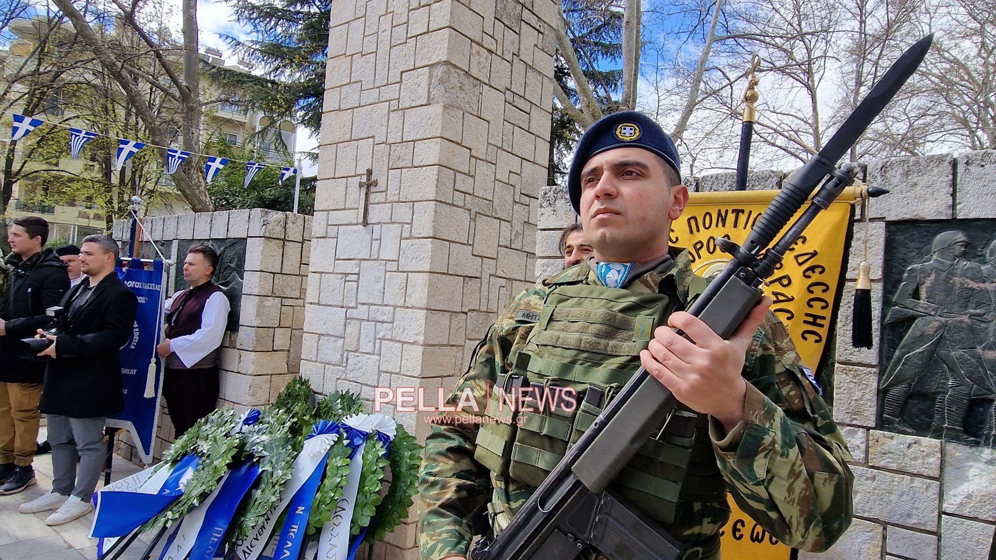 Ο Εορτασμός της 25ης Μαρτίου στην Έδεσσα (φώτο και βίντεο)