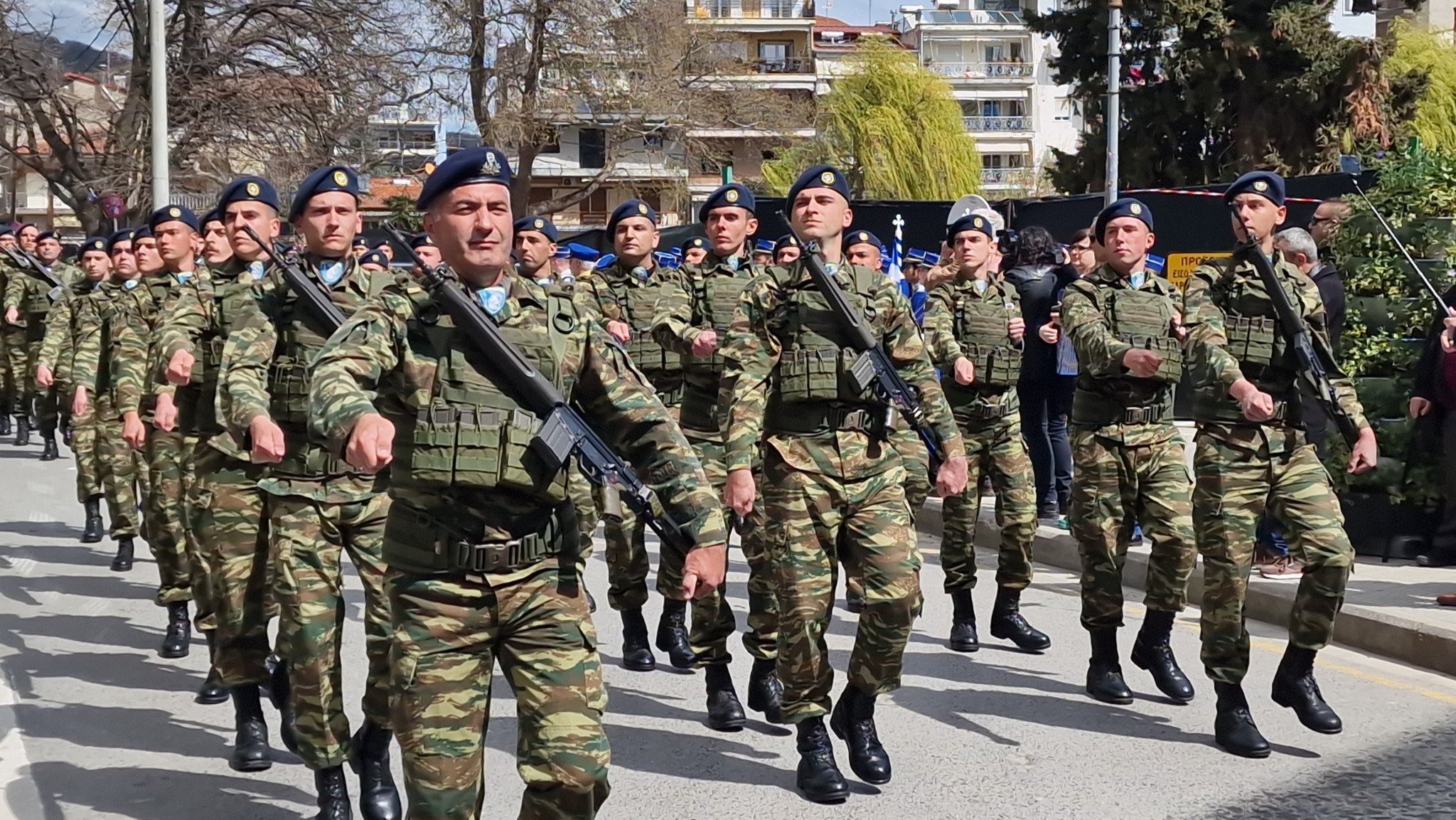 Έδεσσα: Μήνυμα εθνικής υπερηφάνειας από τον στρατό