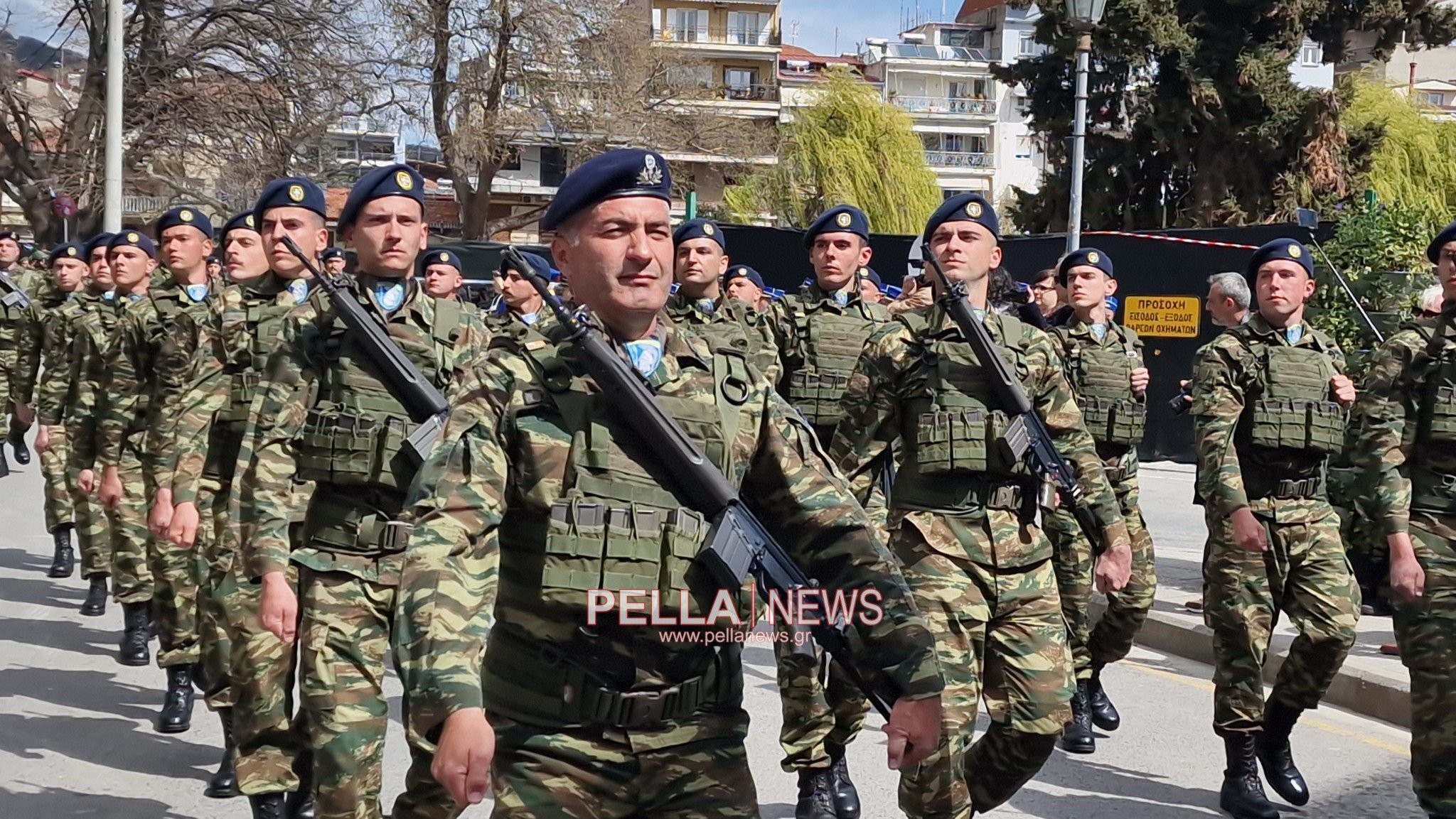 Έδεσσα: Μήνυμα εθνικής υπερηφάνειας από τον στρατό