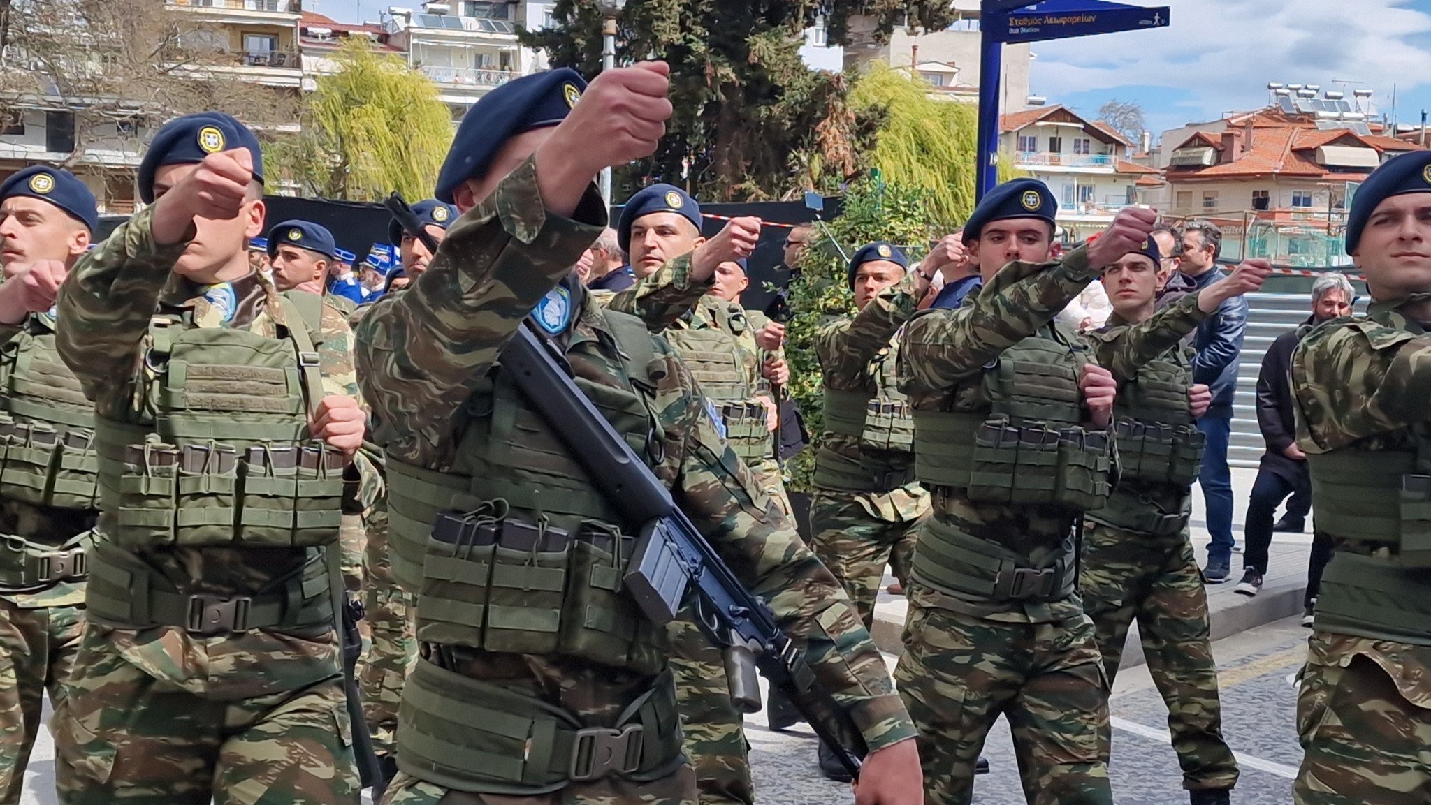 Έδεσσα: Μήνυμα εθνικής υπερηφάνειας από τον στρατό