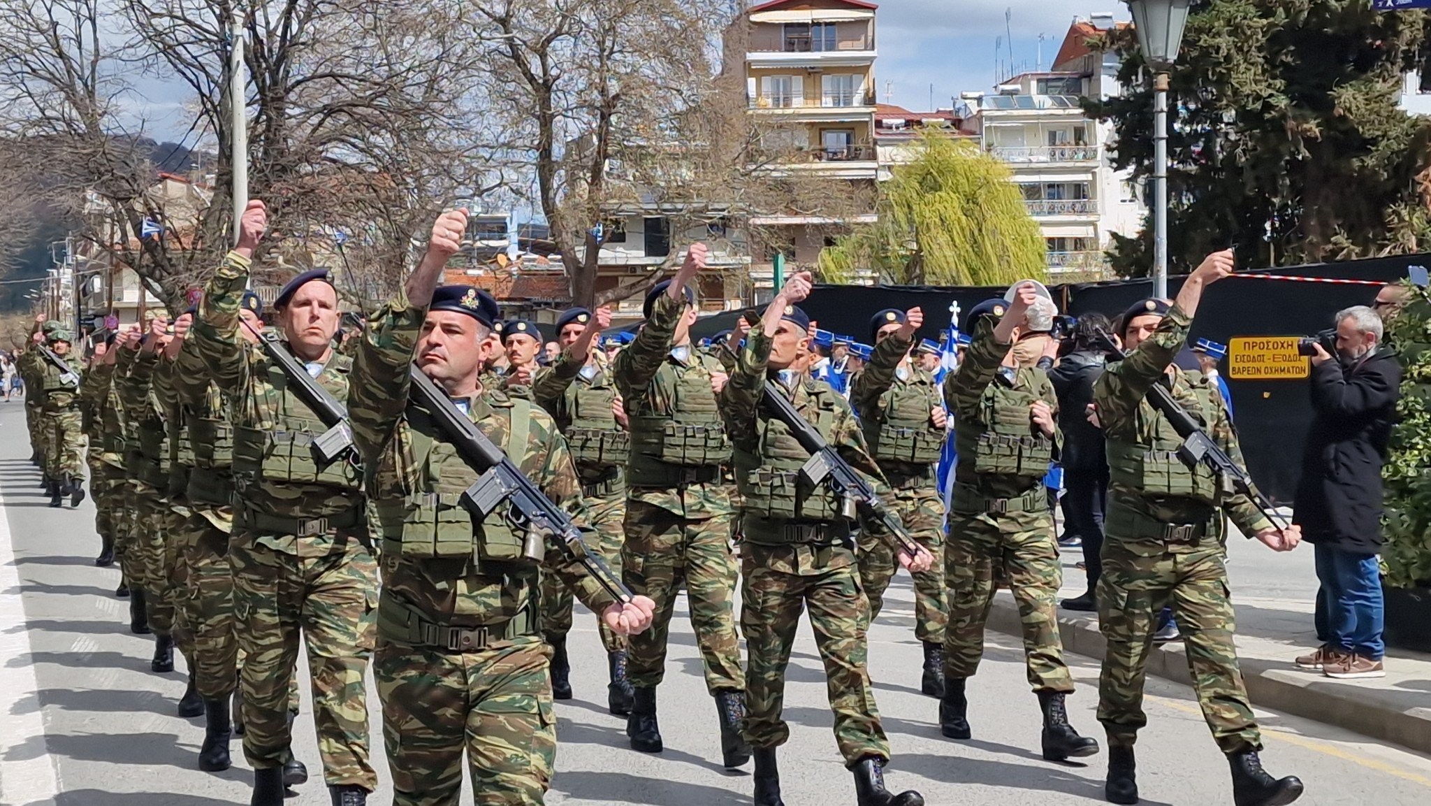 Έδεσσα: Μήνυμα εθνικής υπερηφάνειας από τον στρατό