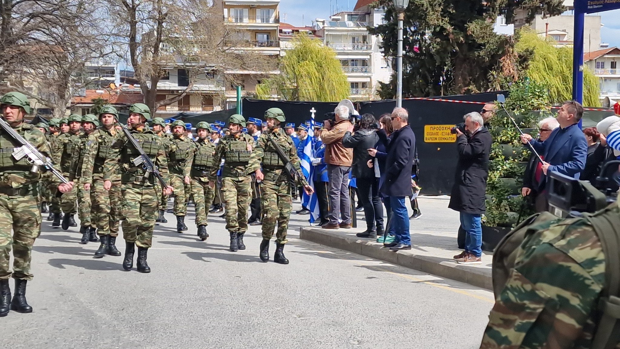 Έδεσσα: Μήνυμα εθνικής υπερηφάνειας από τον στρατό