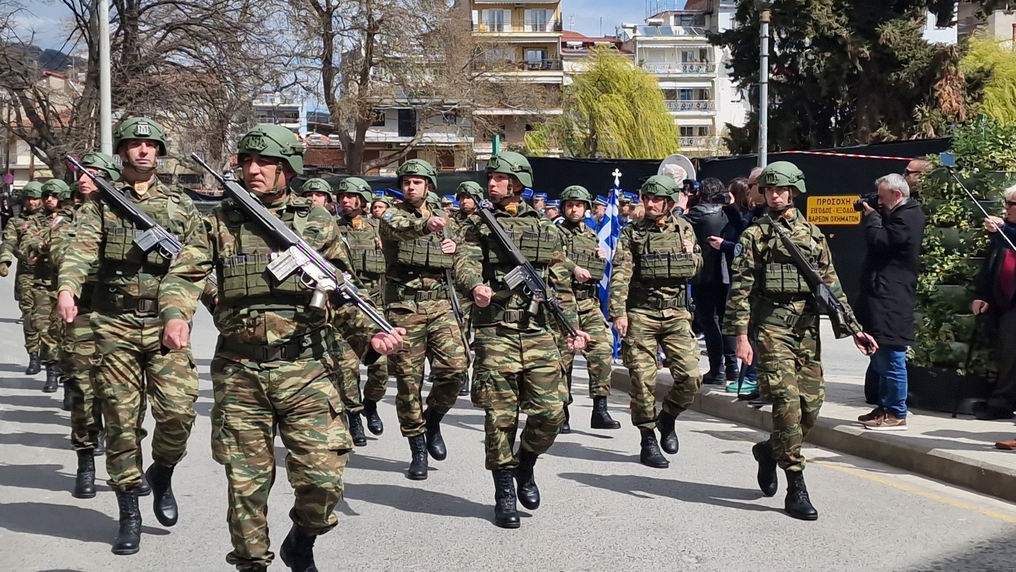 Έδεσσα: Μήνυμα εθνικής υπερηφάνειας από τον στρατό