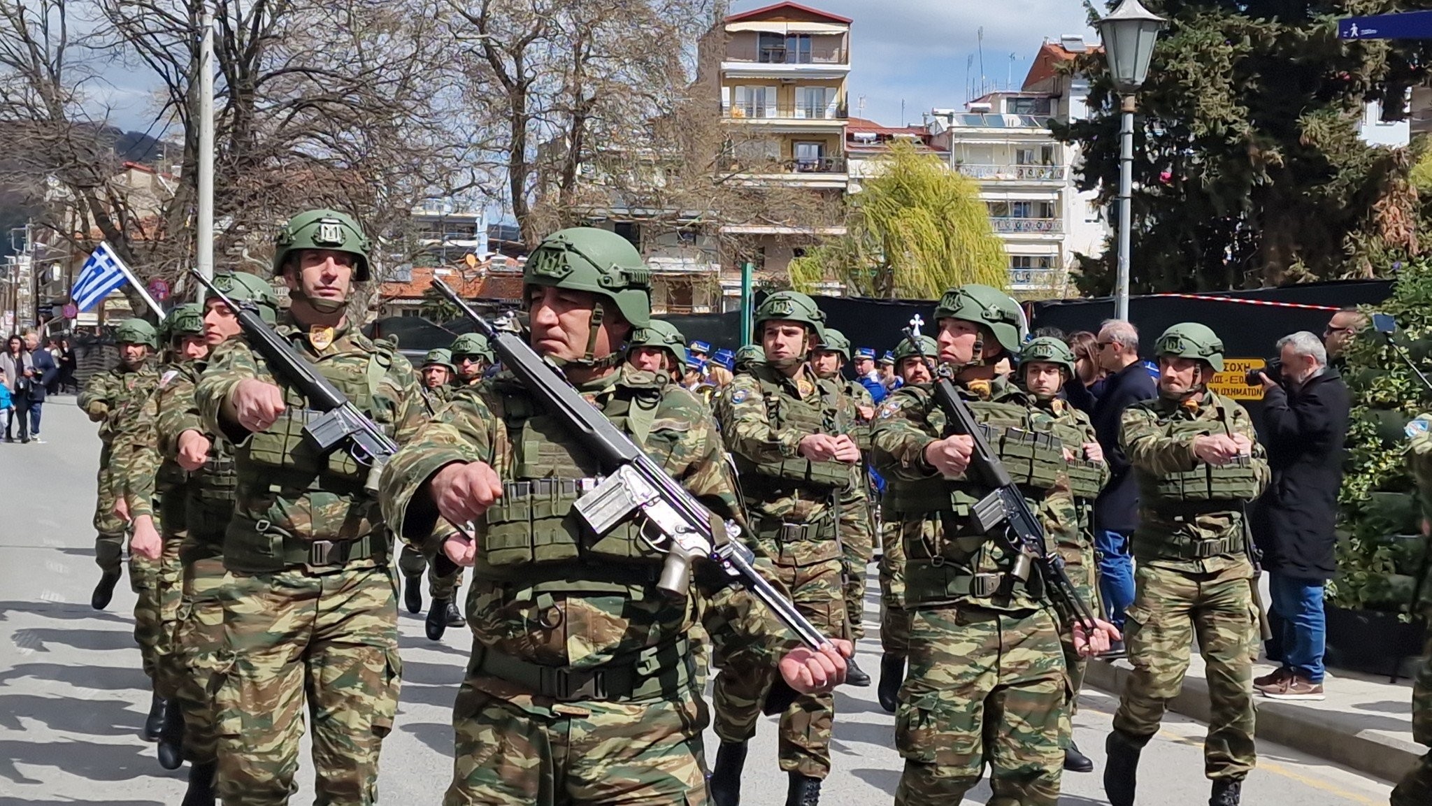 Έδεσσα: Μήνυμα εθνικής υπερηφάνειας από τον στρατό