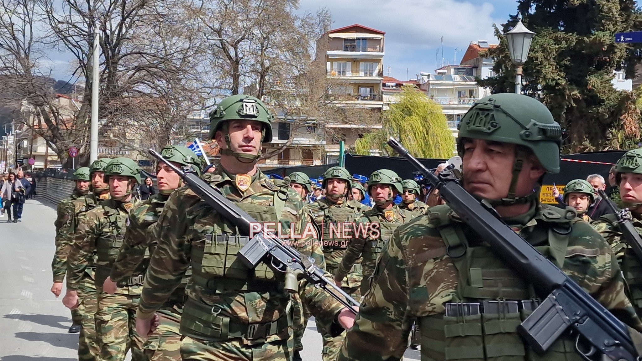 Έδεσσα: Μήνυμα εθνικής υπερηφάνειας από τον στρατό