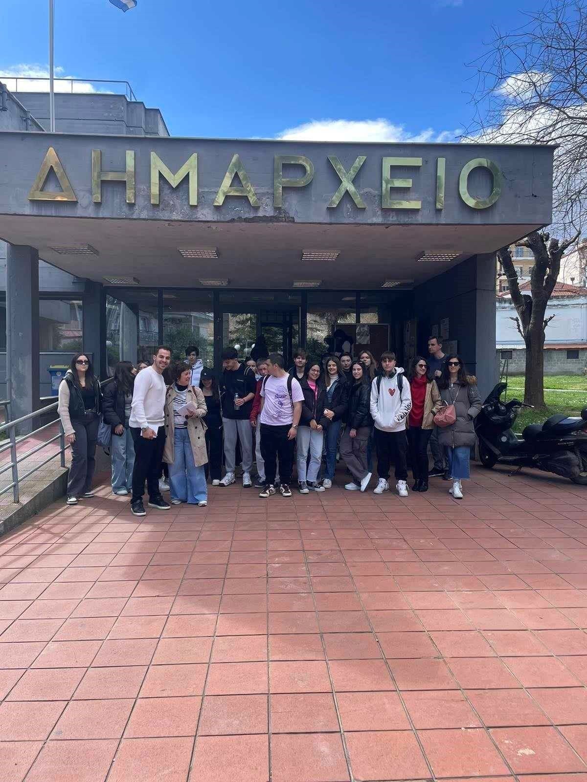 Εβδομάδα Erasmus- Το 1ο ΓΕΛ Έδεσσας υποδέχτηκε ομάδα 35 μαθητών/τριων από την Πολωνία, την Ισπανία και την Ιταλία με τους συνοδούς καθηγητές τους