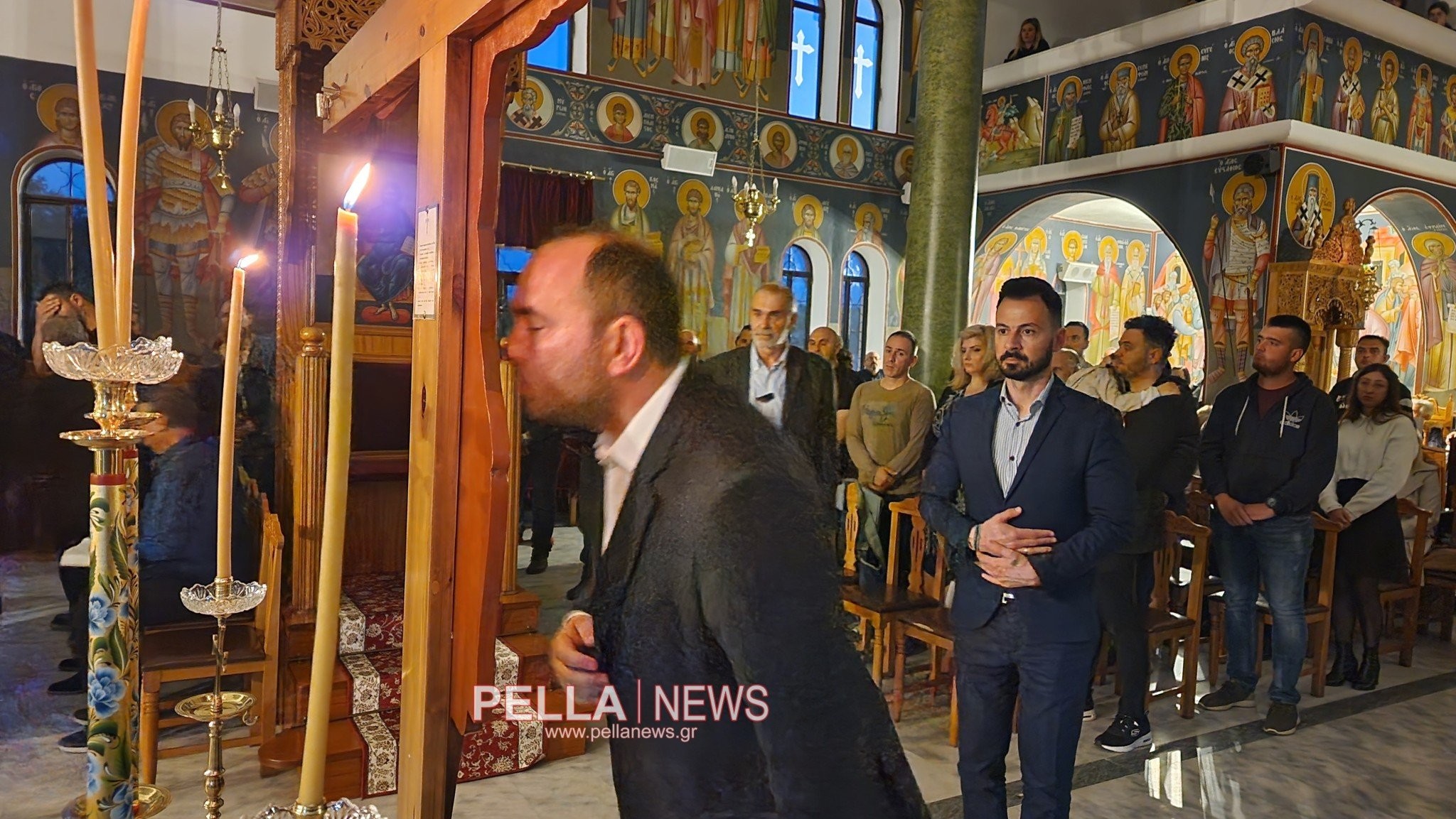 Ιερός Ναός Αγίου Αντώνιου Αριδαίας: Παρούσα η δημοτική αρχή και ο βουλευτής Λάκης Βασιλειάδης