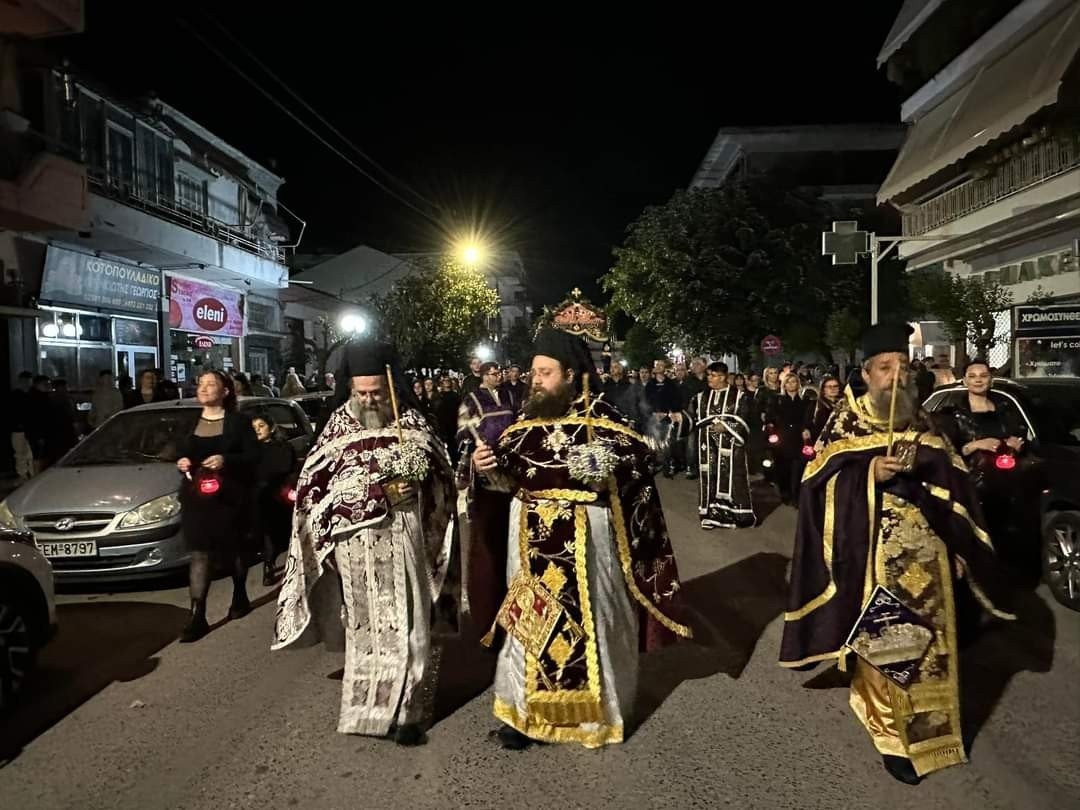 Σκύδρα: Κατάνυξη και μεγαλοπρέπεια στις δύο Ακολουθίες του Επιταφίου