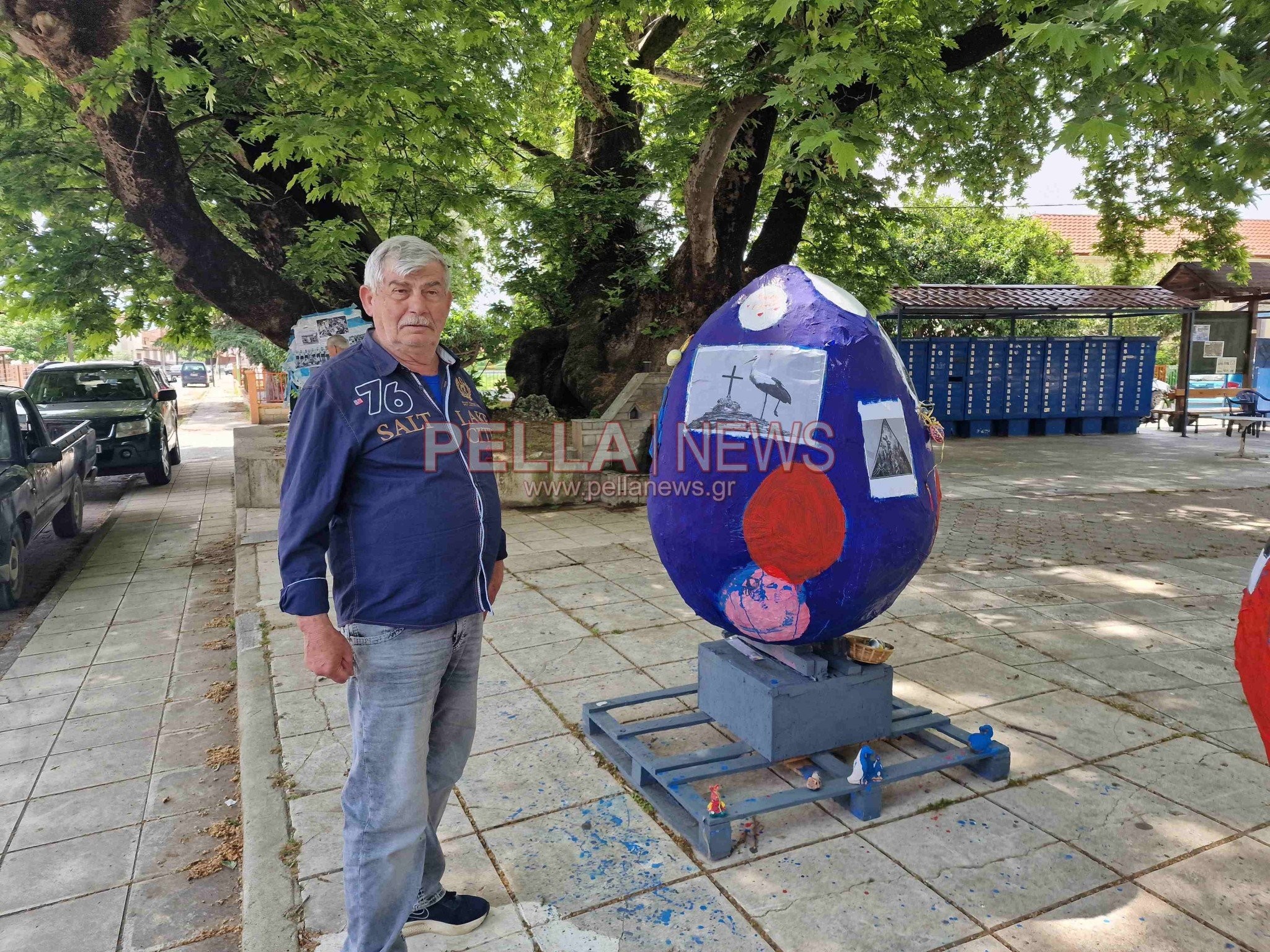 Σεβαστειανά Σκύδρας: τα τεράστια πασχαλινά αυγά του Μπρόνσον