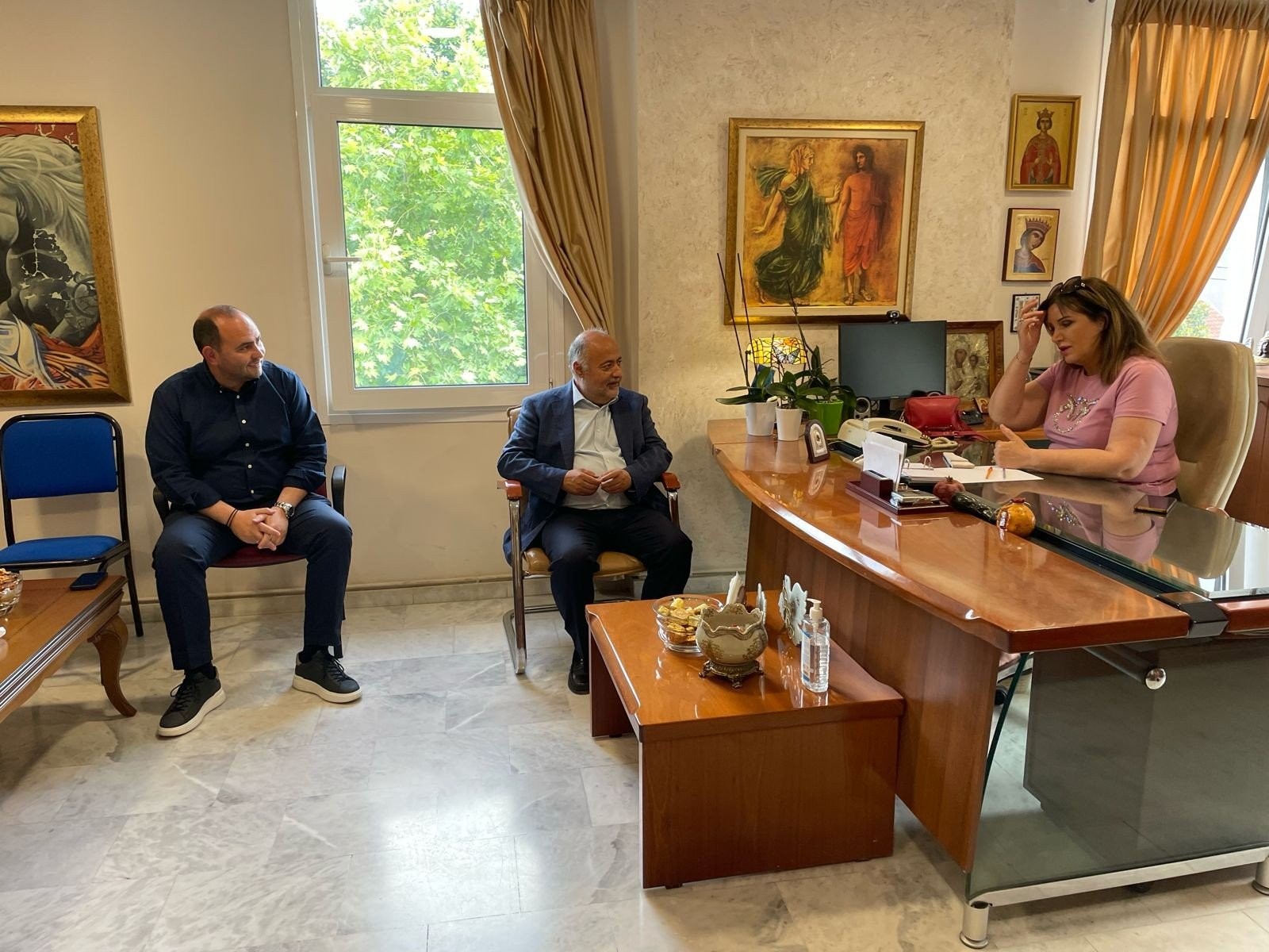 Λάκης Βασιλειάδης: Επισκέψεις και συναντήσεις με πολίτες και φορείς στην Πέλλα