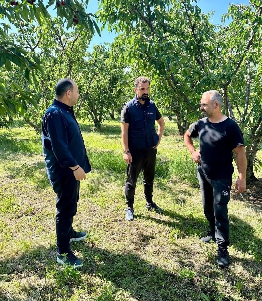 Λάκης Βασιλειάδης: Επίσκεψη στους παραγωγούς που επλήγησαν από τις χαλαζοπτώσεις και βροχοπτώσεις σε κοινότητες της Αλμωπίας