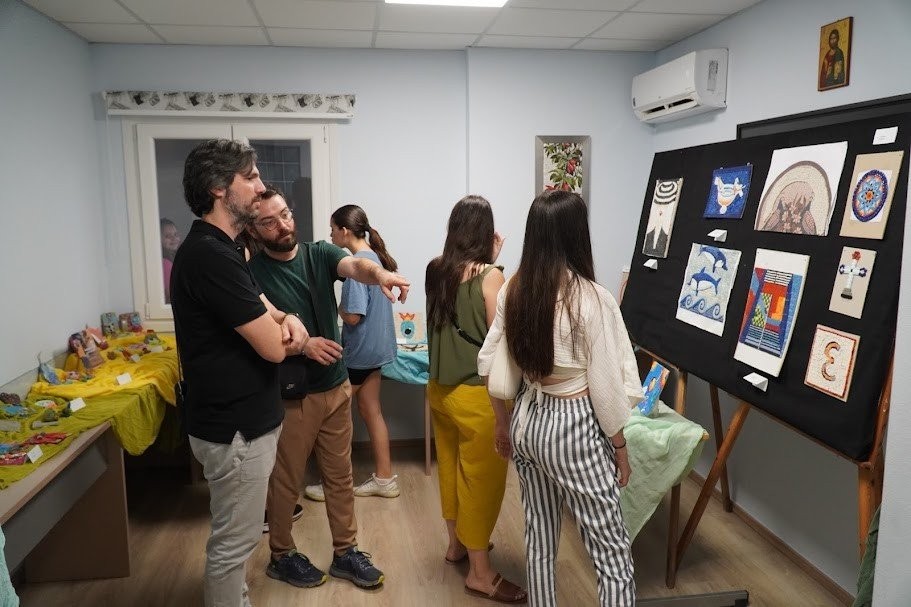 Ι.Ν. Αγίου Γεωργίου Γιαννιτσών: Πραγματοποιήθηκαν με επιτυχία τα εγκαίνια έκθεσης
