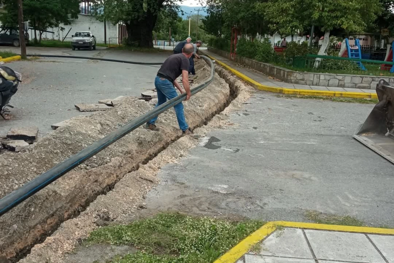 Αντικατάσταση κεντρικού αγωγού ύδρευσης στη Δορωθέα: Ένα σημαντικό έργο της ΔΕΥΑΑ