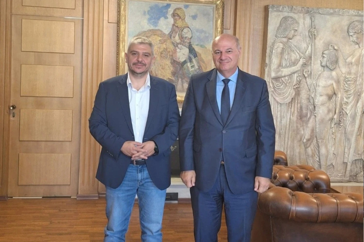 Στον Υπουργό Αγροτικής Ανάπτυξης ο Νίκος Παρούτογλου