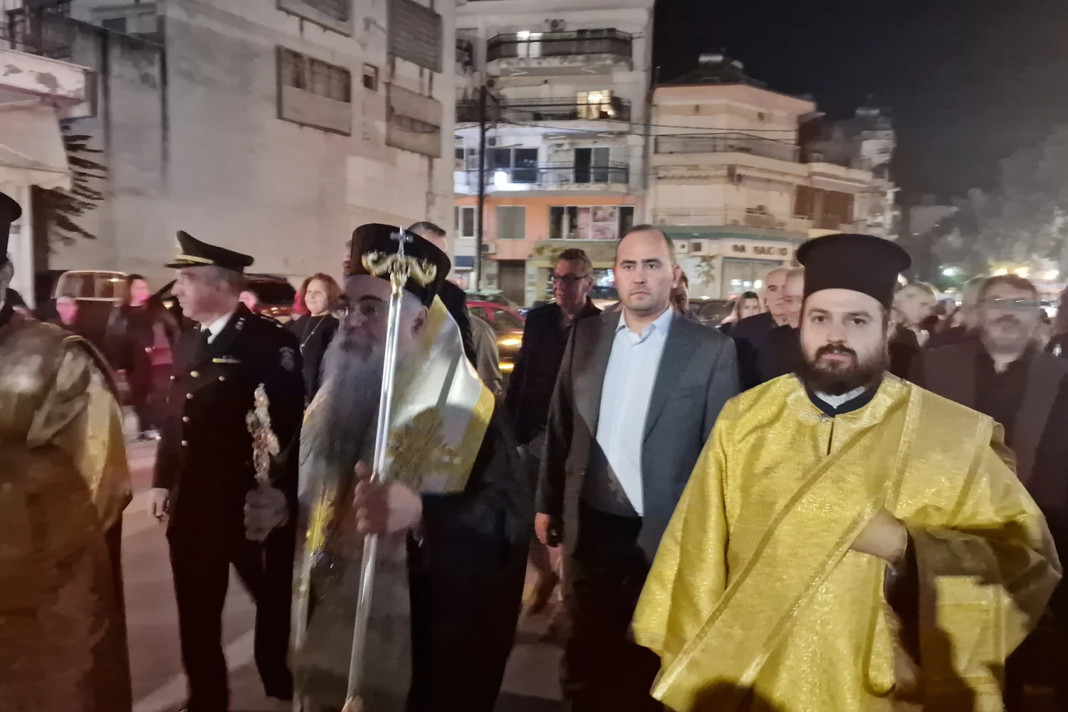 Με λαμπρότητα η περιφορά της Ιεράς Εικόνας των Αγίων Νικάνδρου και Ιωαννικίου στην Αριδαία